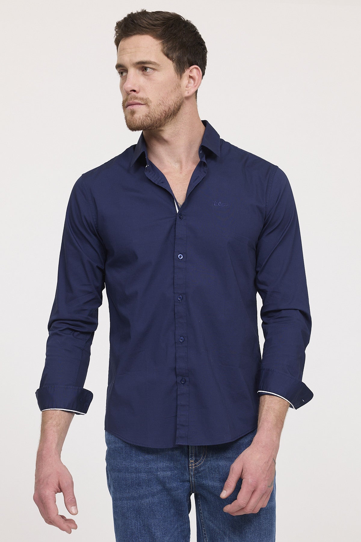 Chemise DOGINO ML Bleu marine