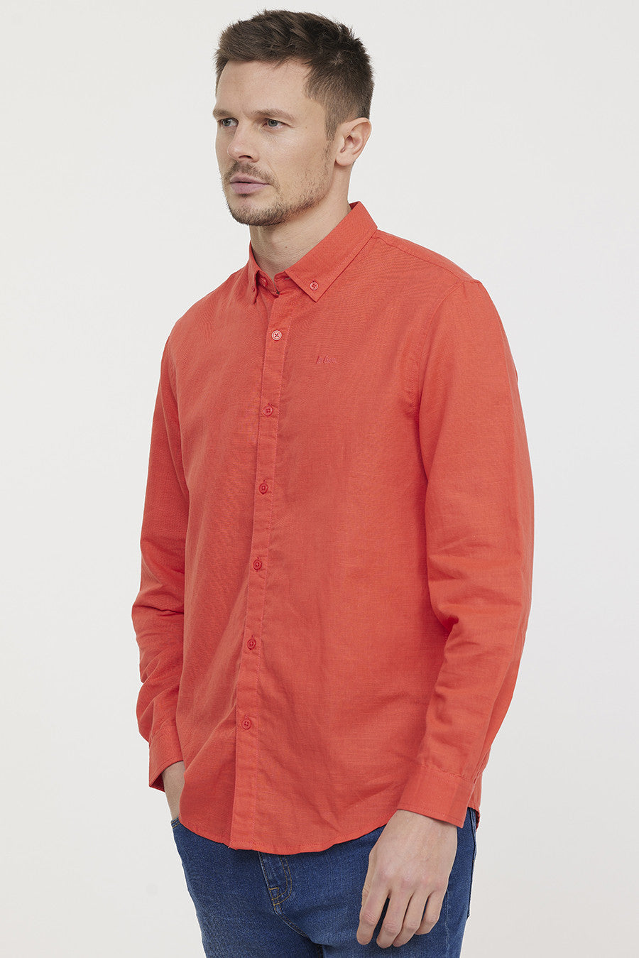 Chemise DUKO Vermillon