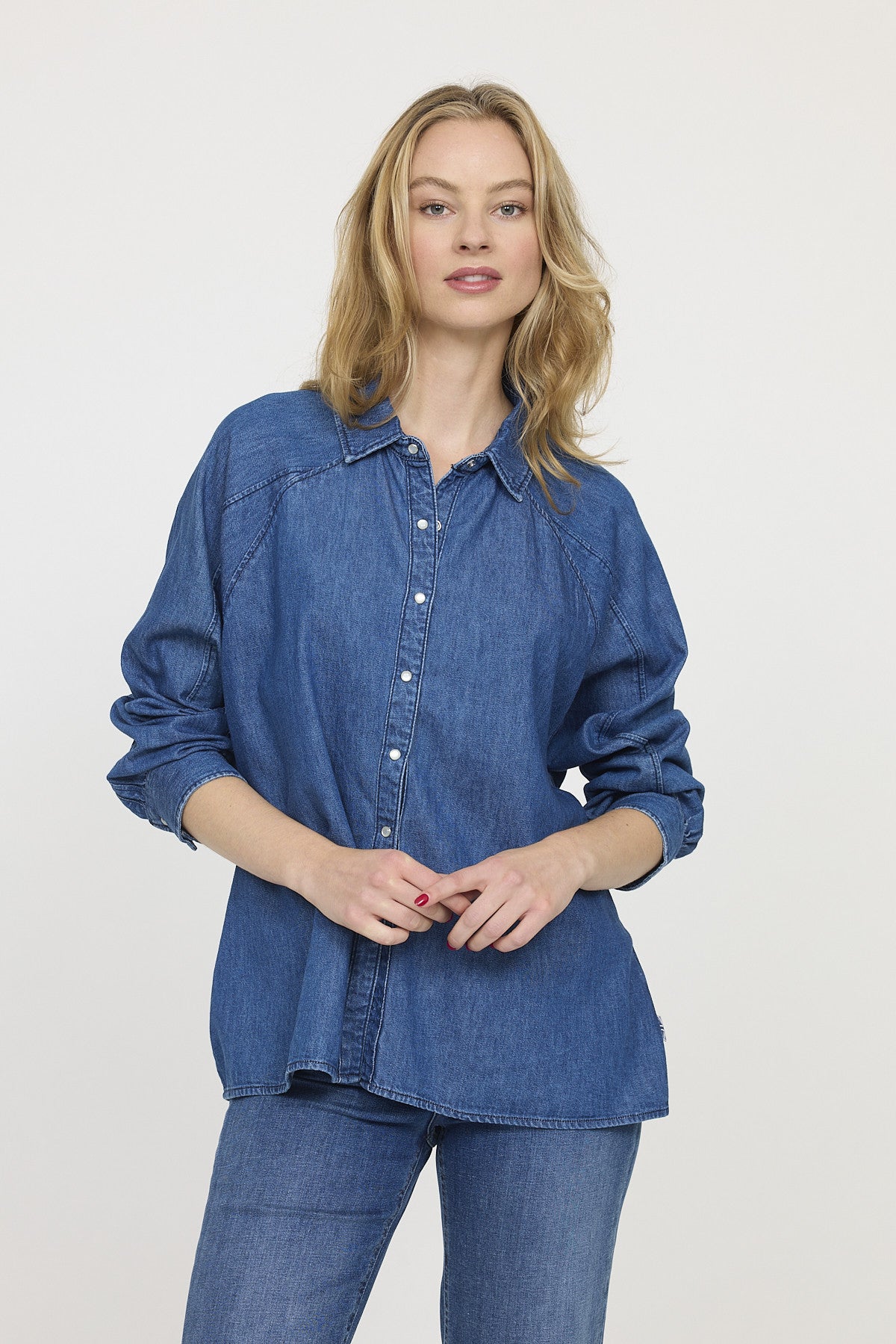 Chemise DULIA Vintage Blue