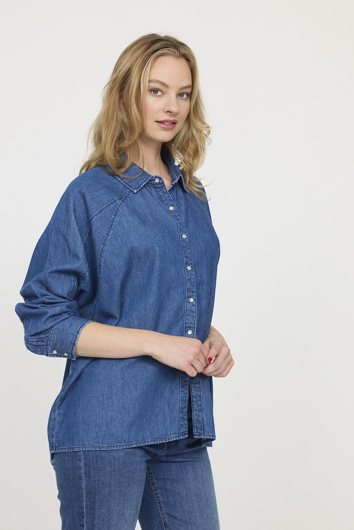 Chemise DULIA Vintage Blue