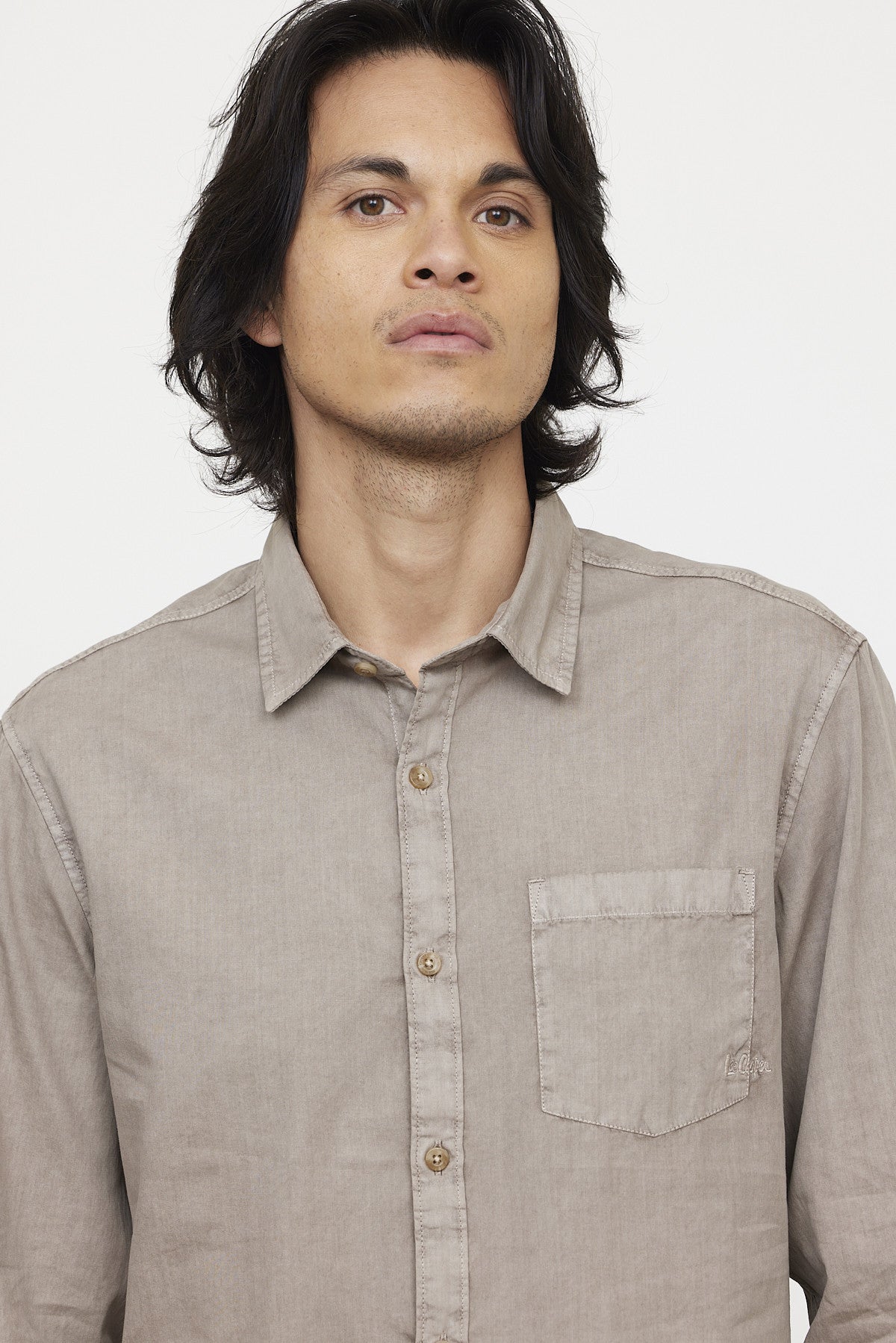 Chemise DYE Argile Beige