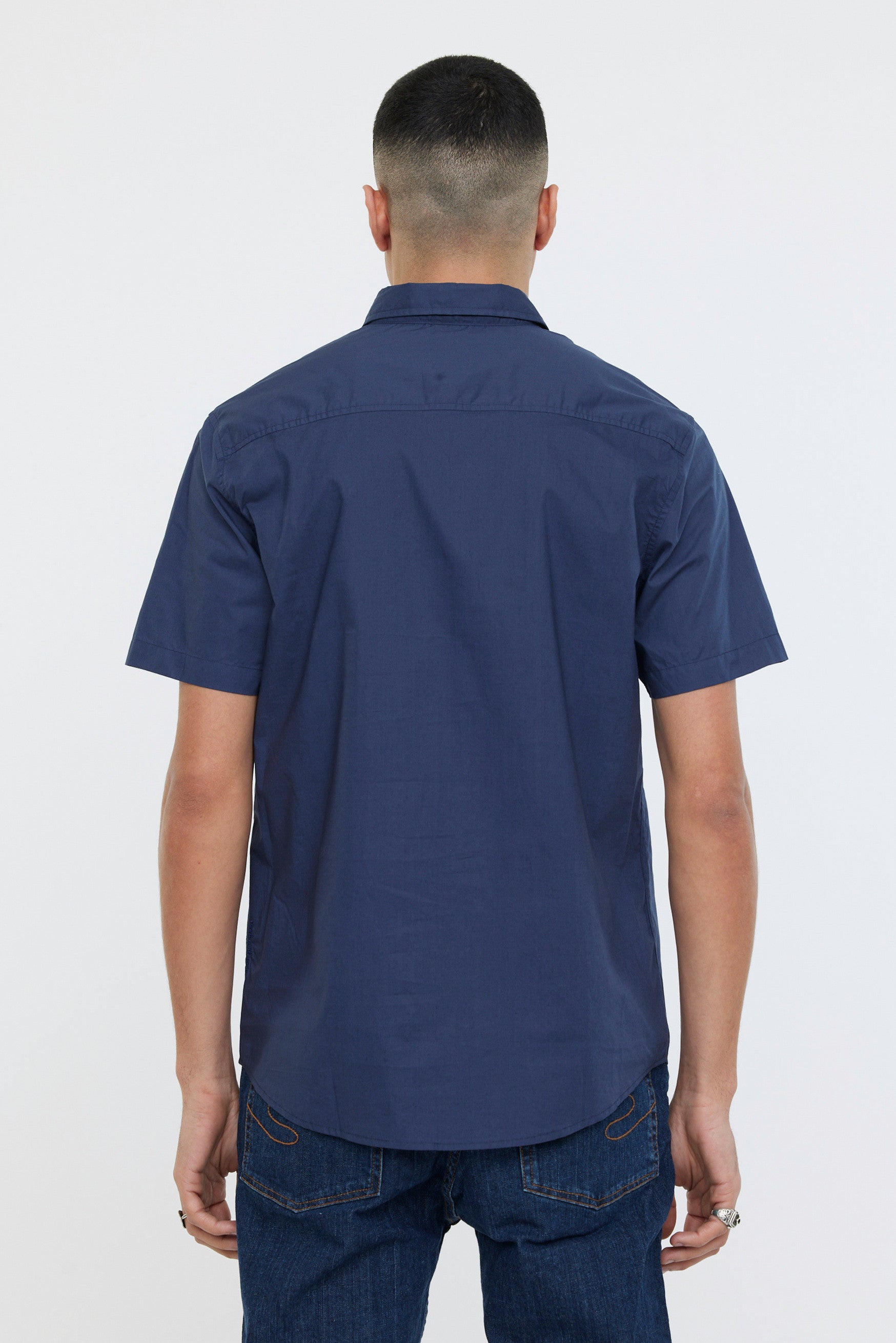 Chemises DRIMO MC Navy