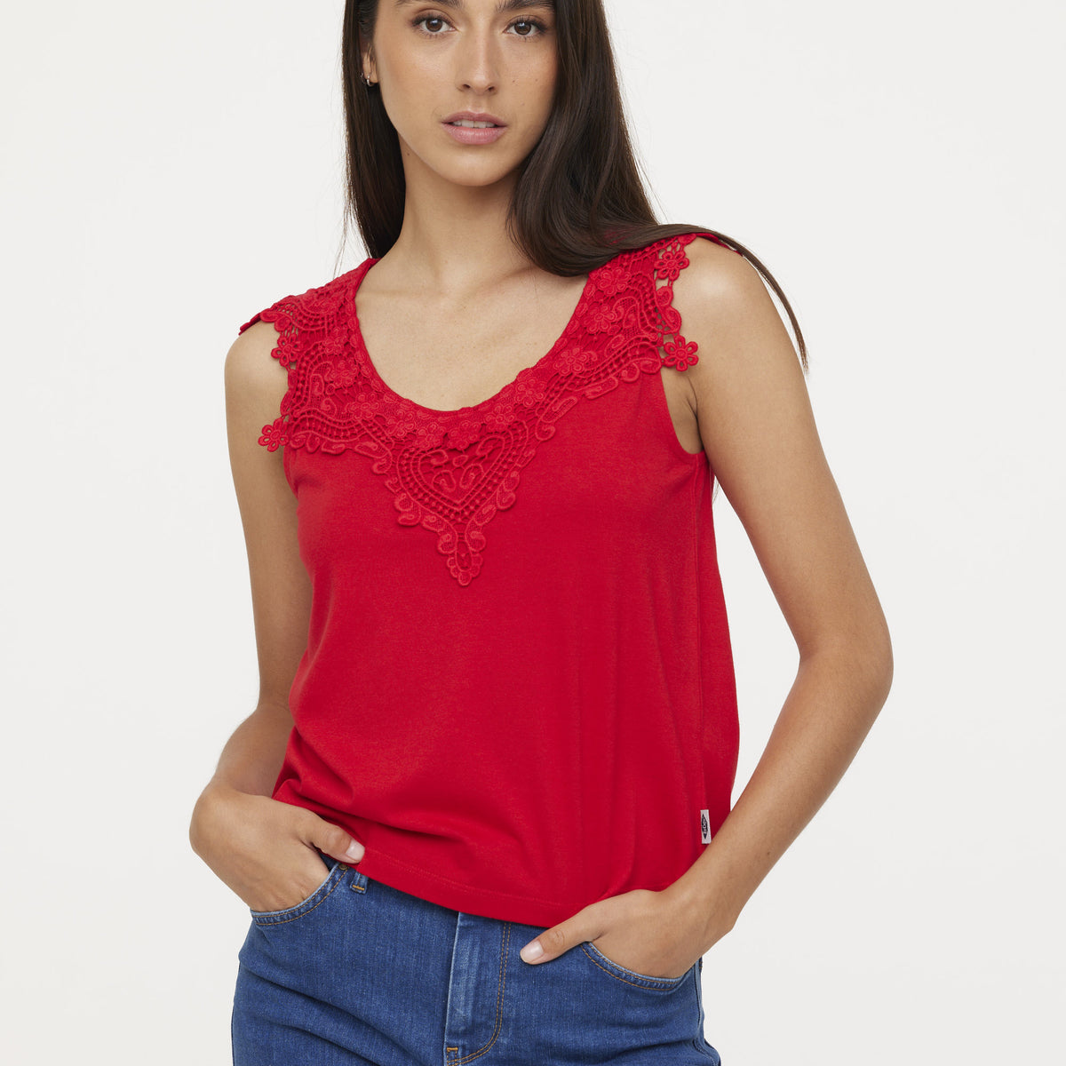 Robe Débardeur Neuve Cherry - Taille 1 (38/40) - En Ramie Et Viscose - Avec étiquettes
