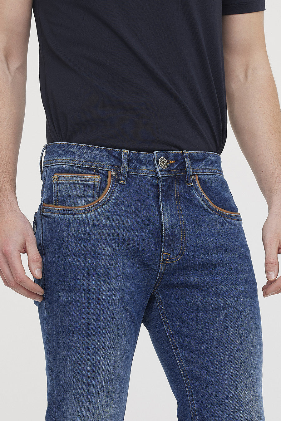 Jean LC122 Double Stone Brushed