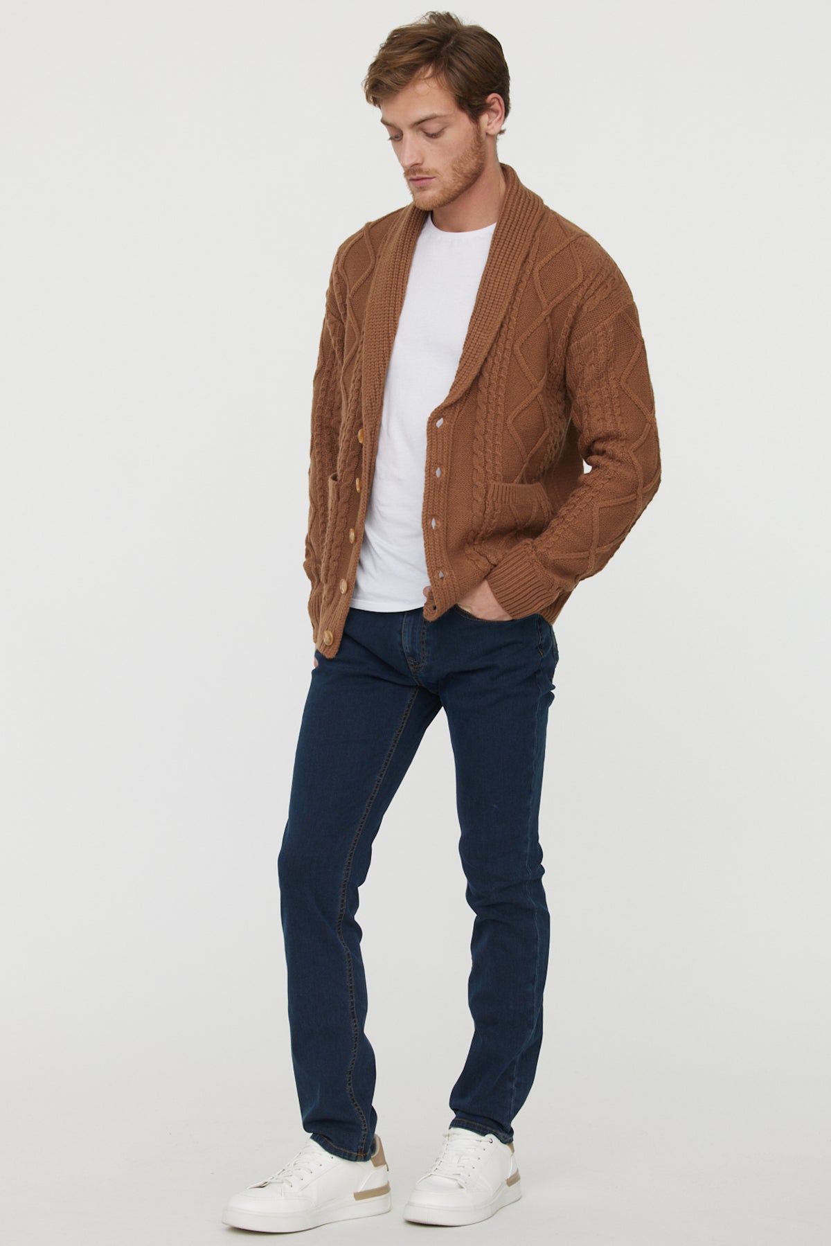 Jean LC122 Double Stone Piqué