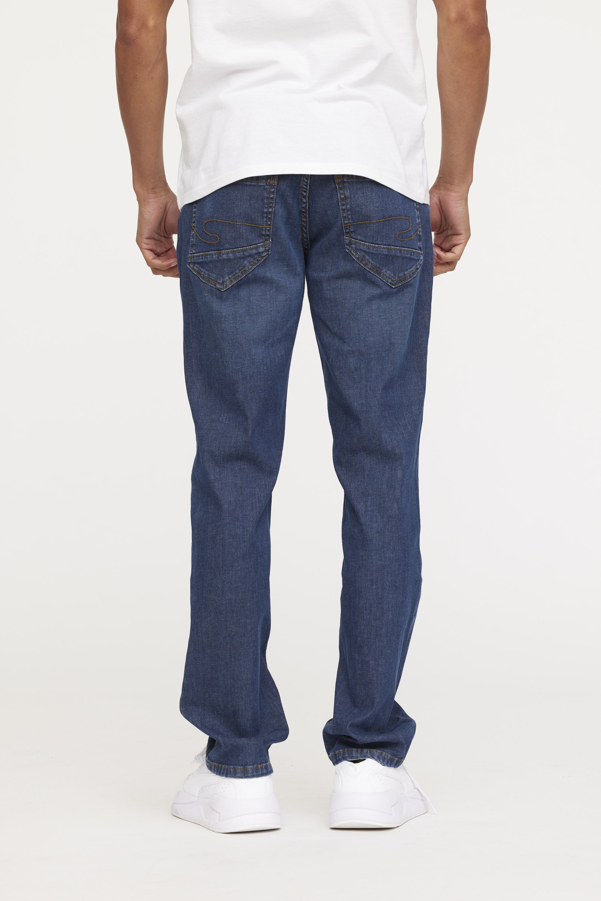 Jean LC122 Light Blue Piqué Brushed