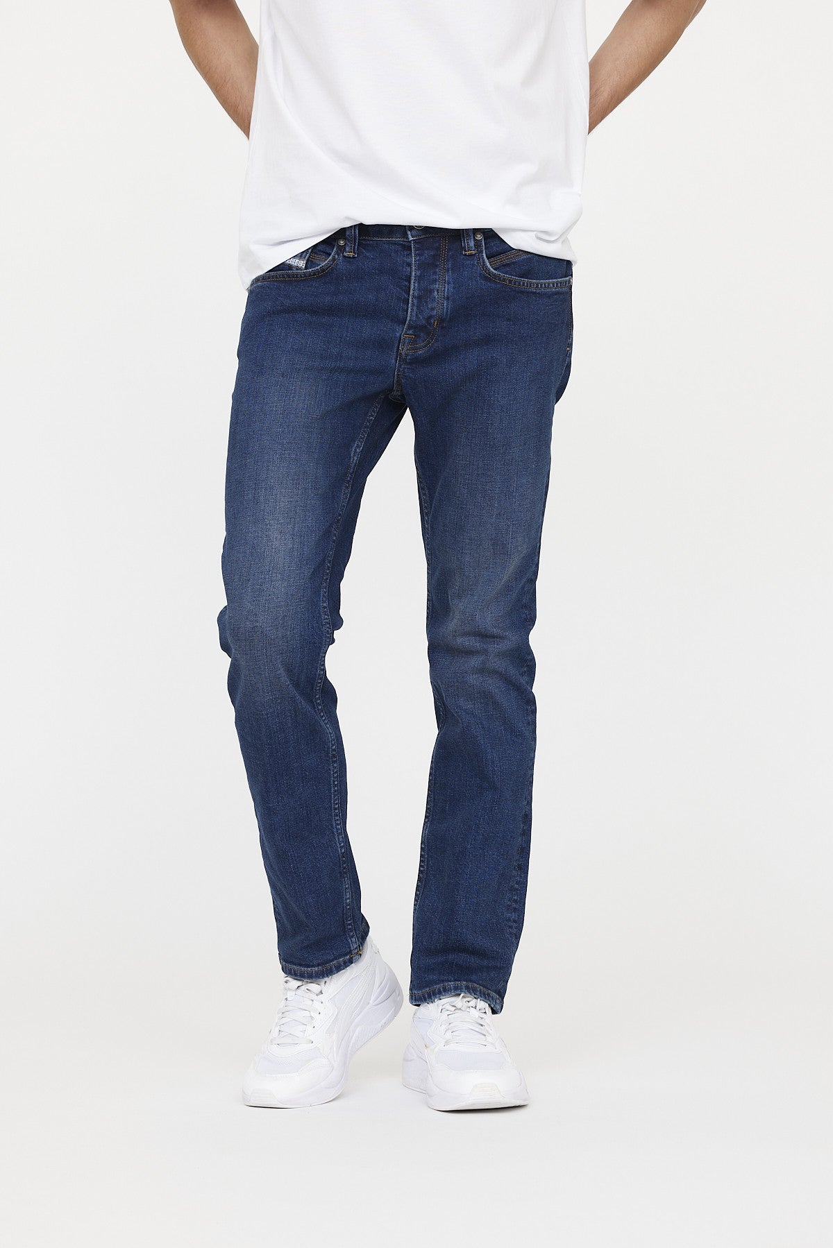 Jean LC122 Stone dirty brushed