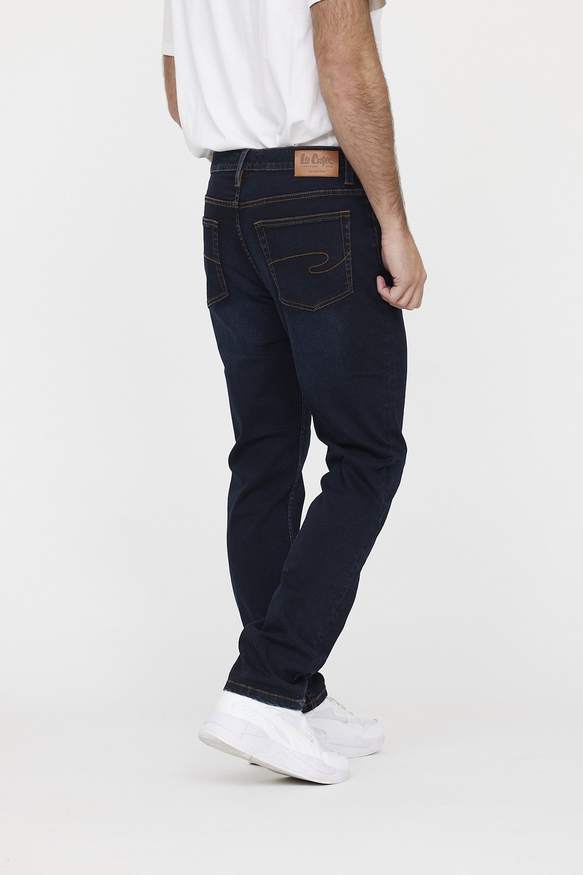 Jean LC126 Blue Black Pique
