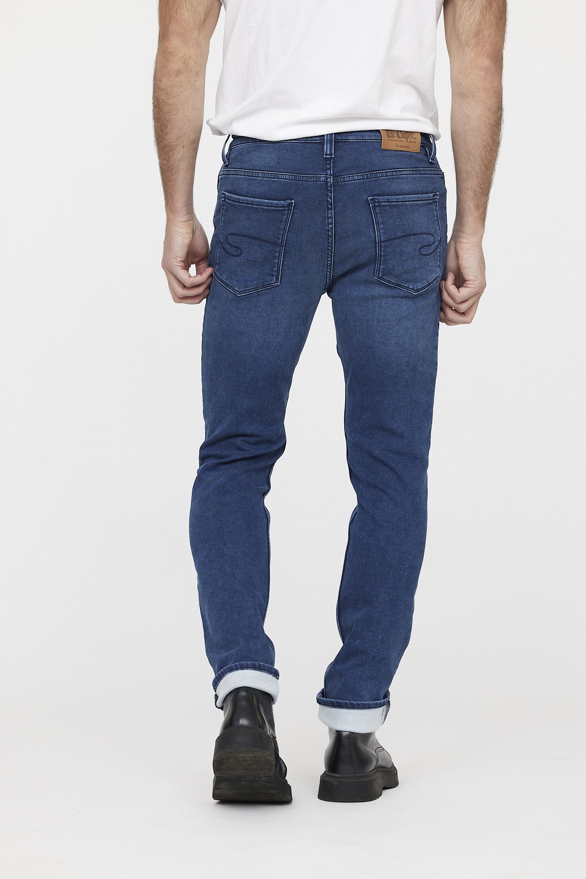 Jean LC126 Medium Blue Brushed