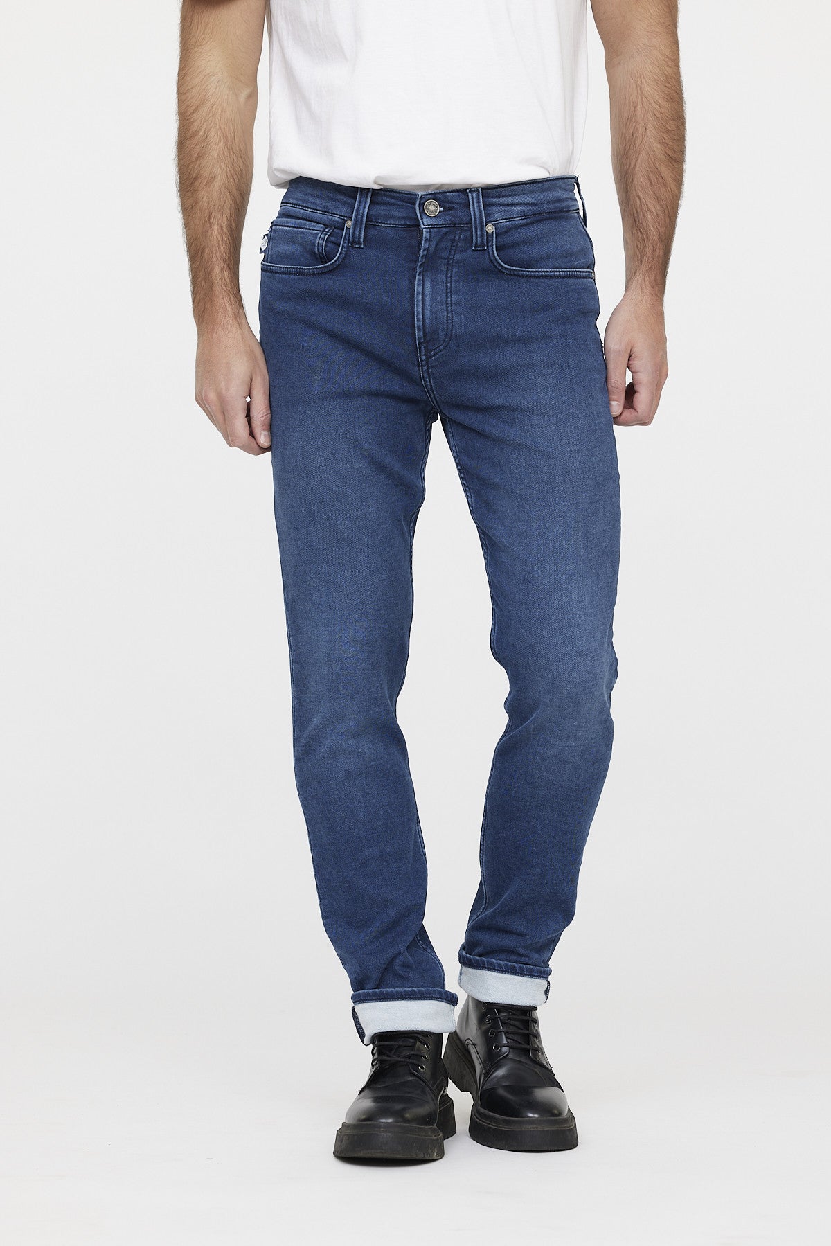 Jean LC126 Medium Blue Brushed