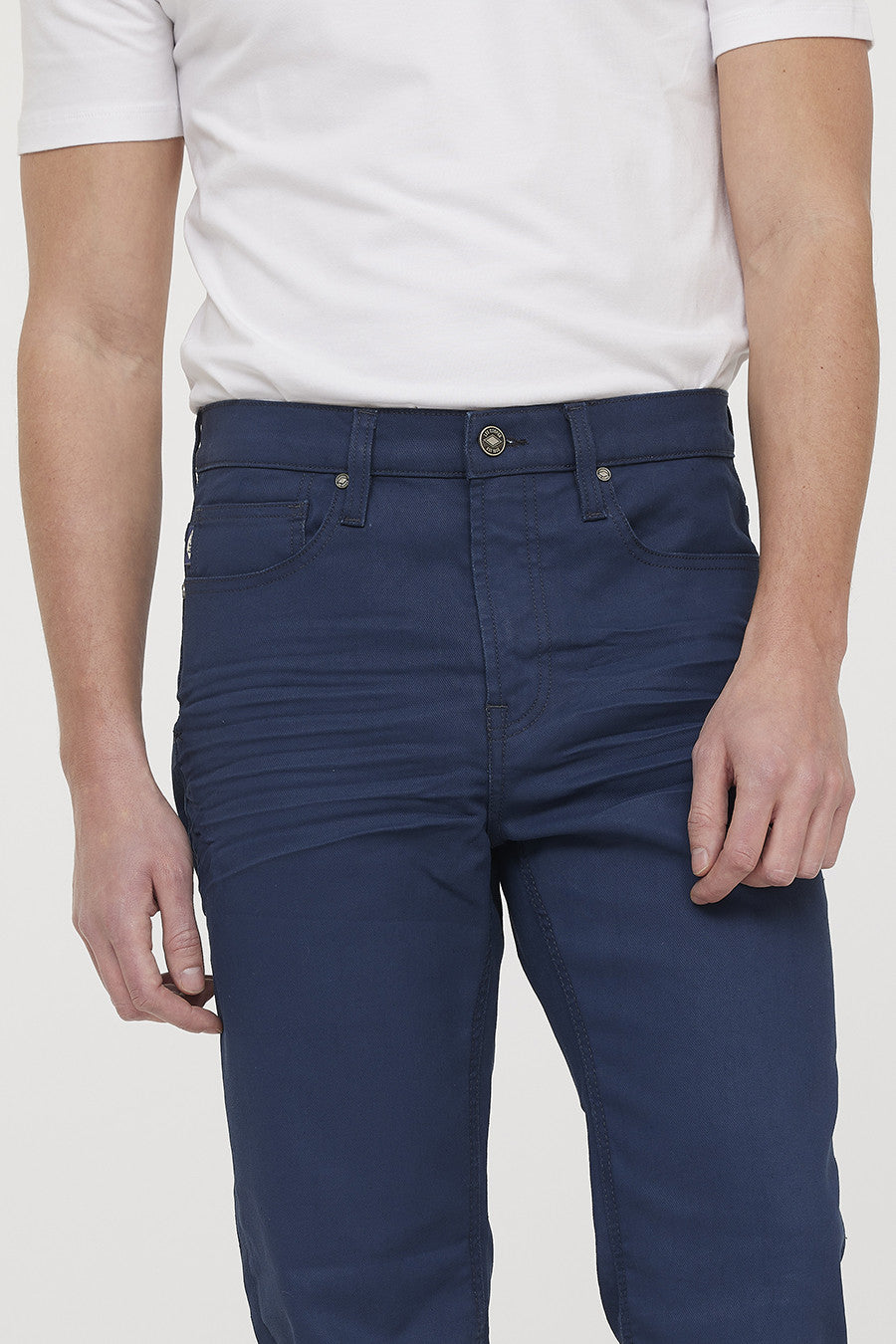 Jean LC126 Pure indigo coatted