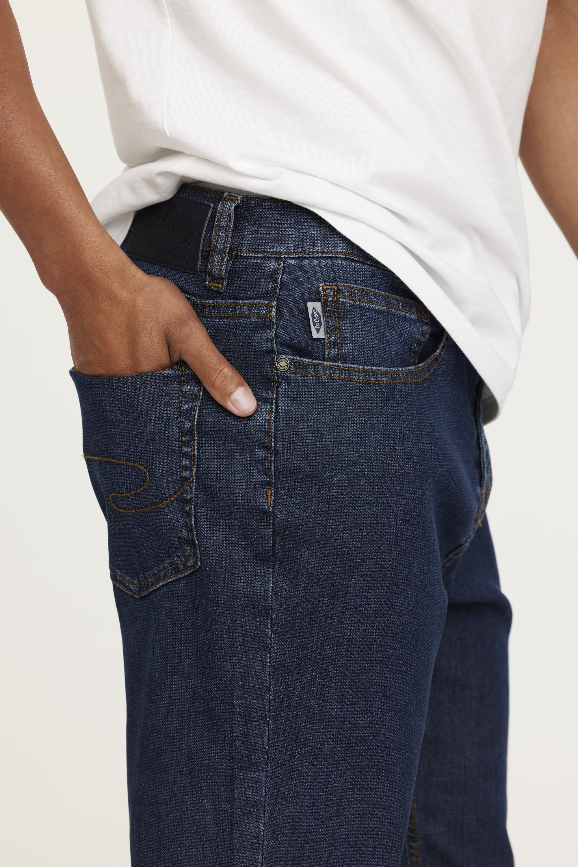 Jean LC126 Stone Blue Piqué