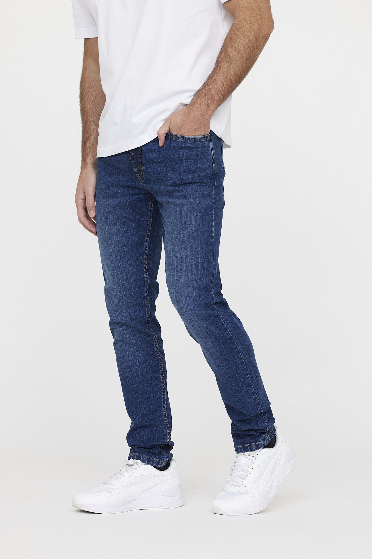 Jean LC128 Blue Brushed