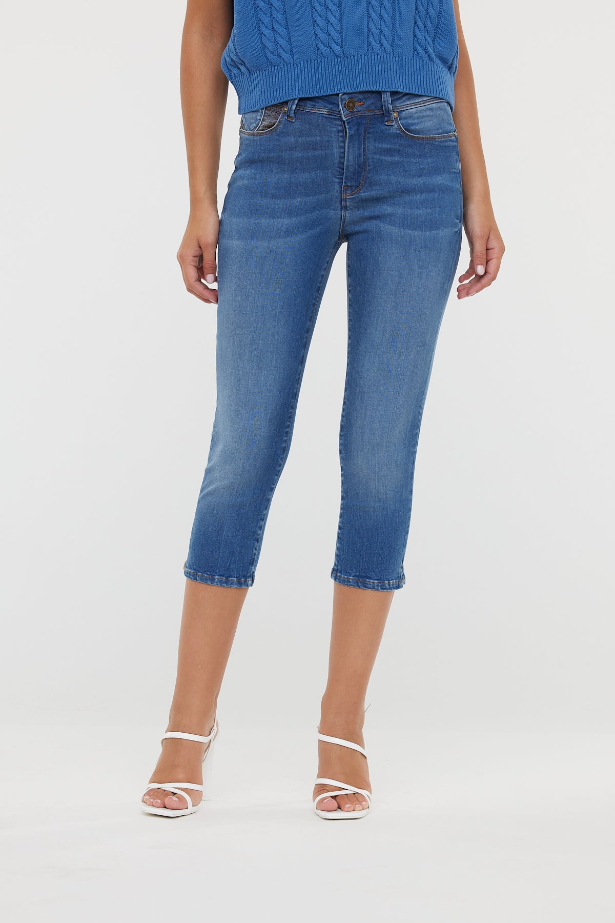 Jeans JALINA Medium bright blue