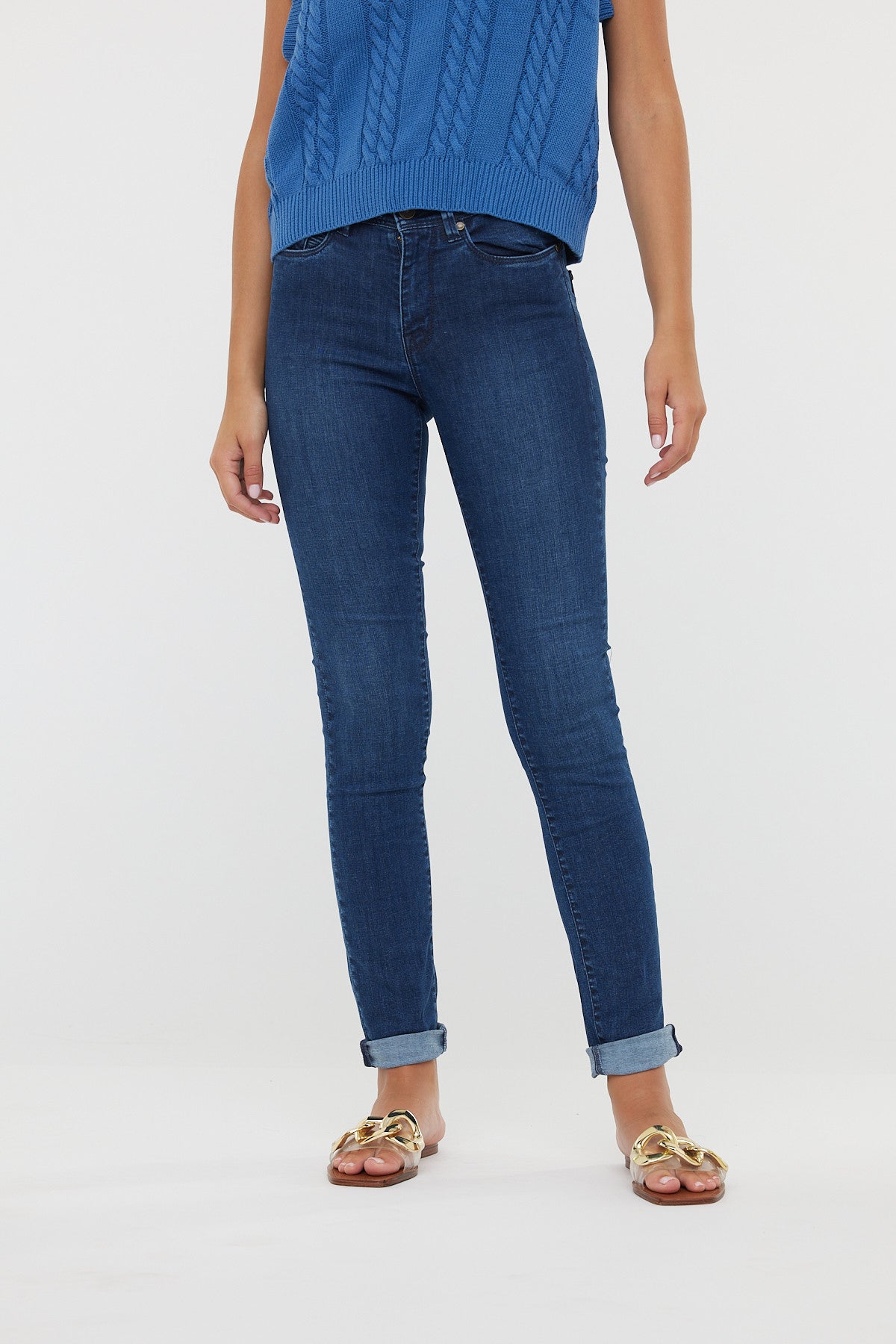 Jeans JANA Medium blue