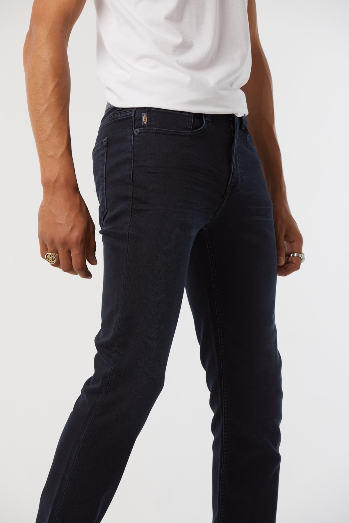 Jeans LC122 Dark blue brushed - L34