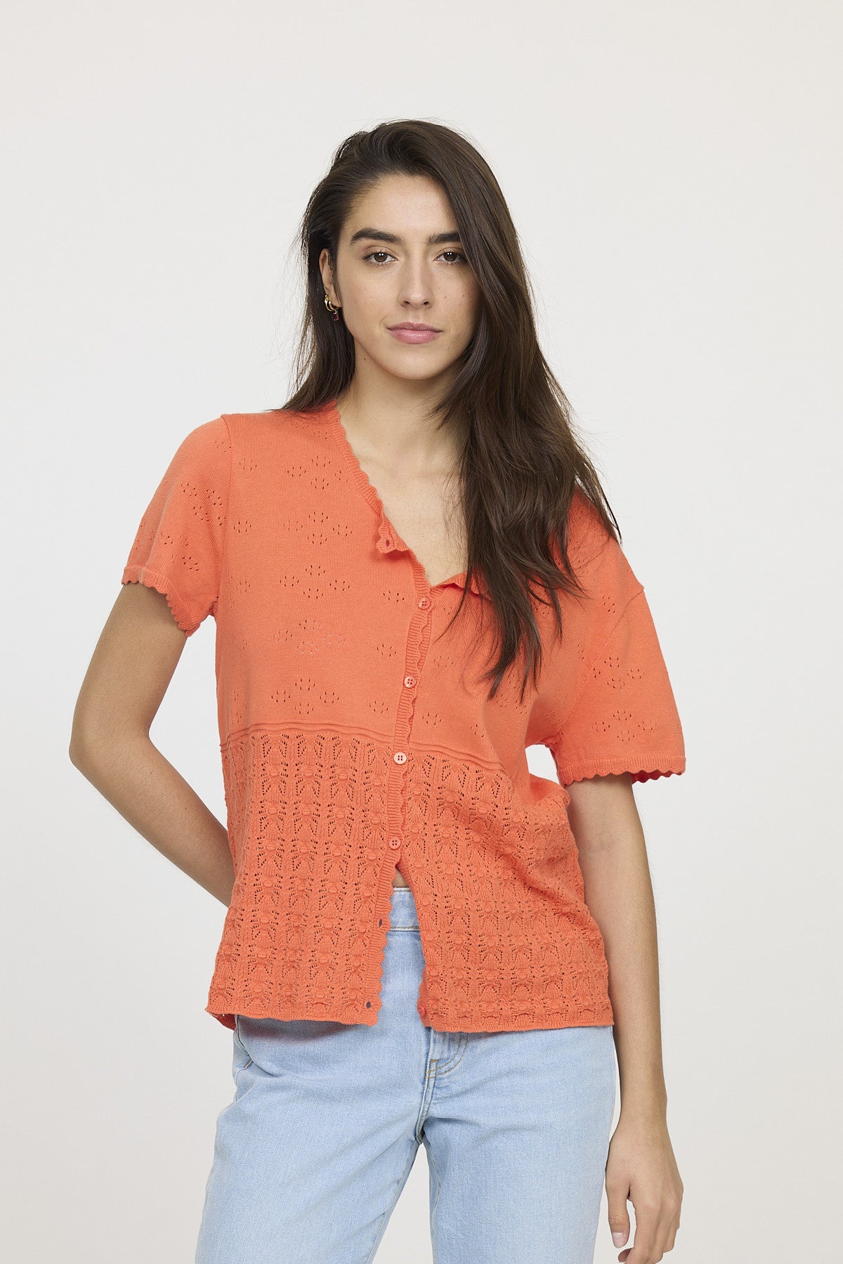 Maille AMINIA Mandarine