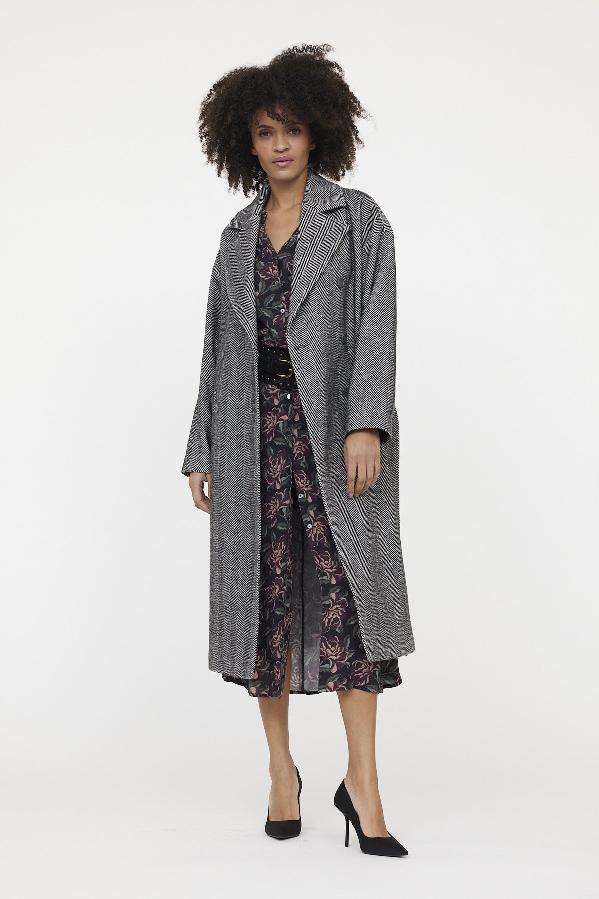 Manteau FAMIRA Anthracite