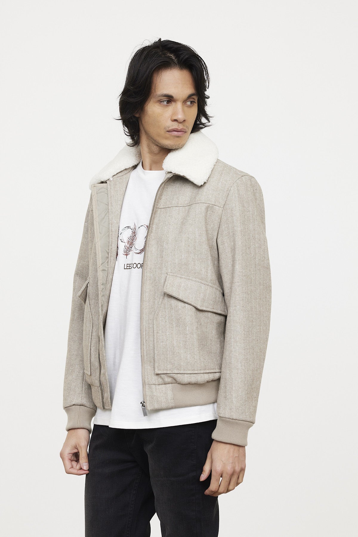 Manteau FREID Argile Beige