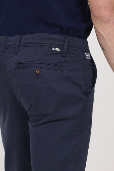 Pantalon Italien GTA Il Pantalone - Taille 28-29 (42) - Bleu Marine - Neuf Avec étiquettes - Coupe Habillée