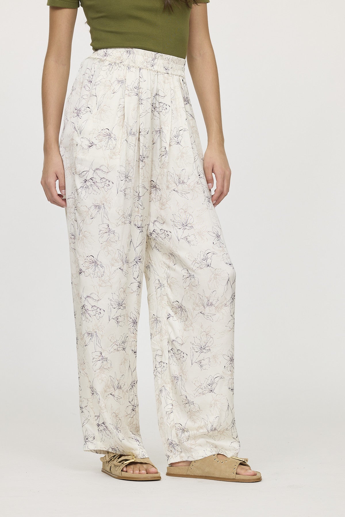 Pantalon GILA Ivoire