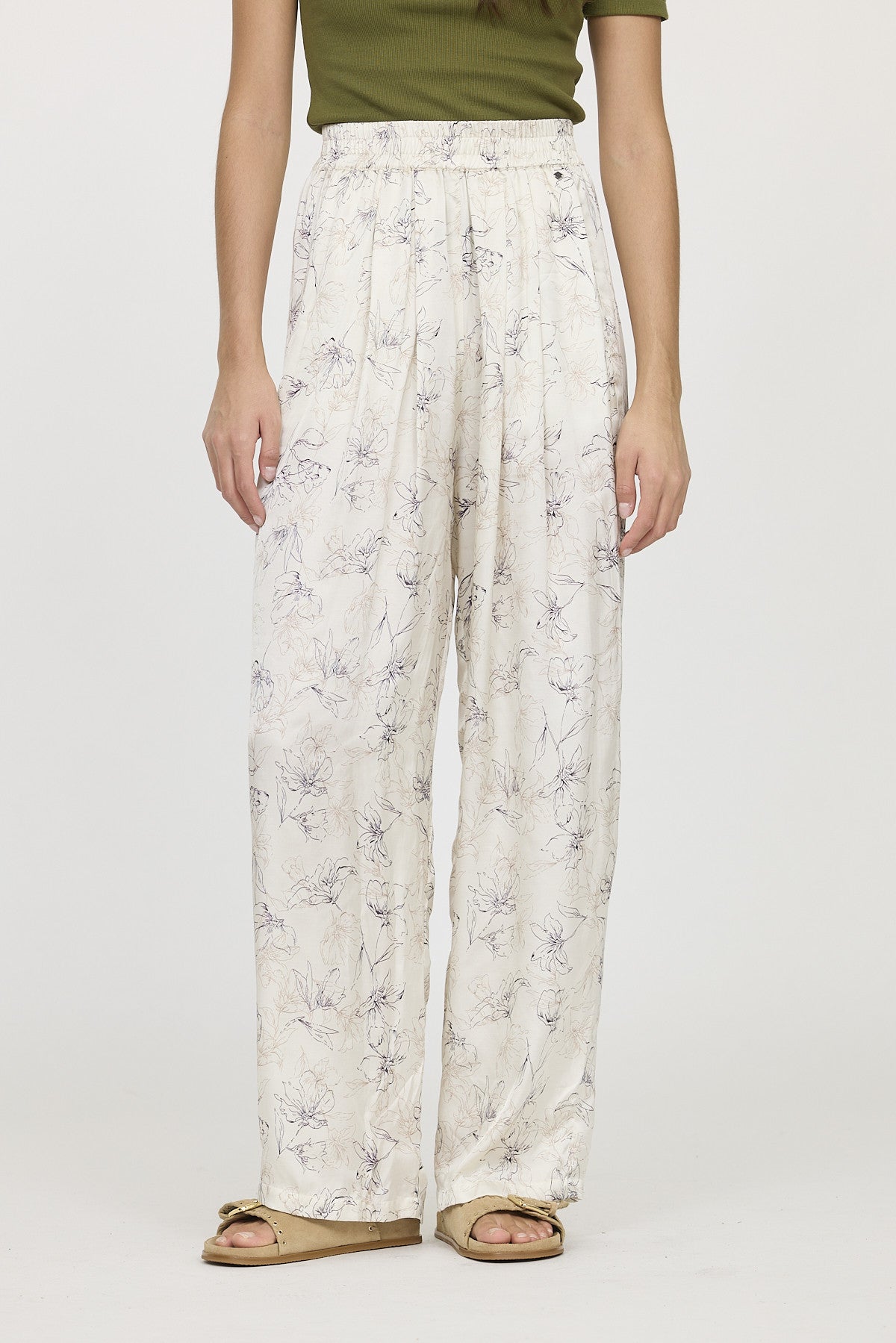 Pantalon GILA Ivoire