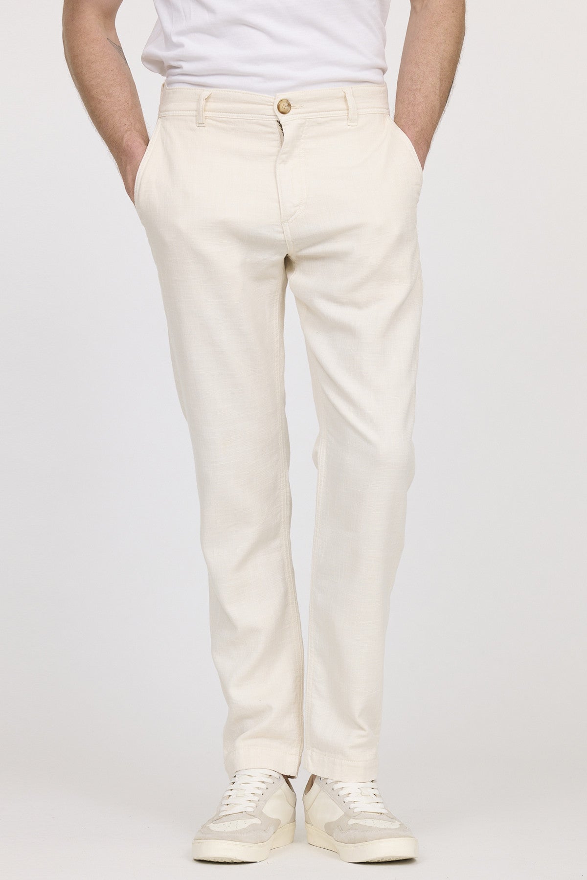 Pantalon GLANCE Écru