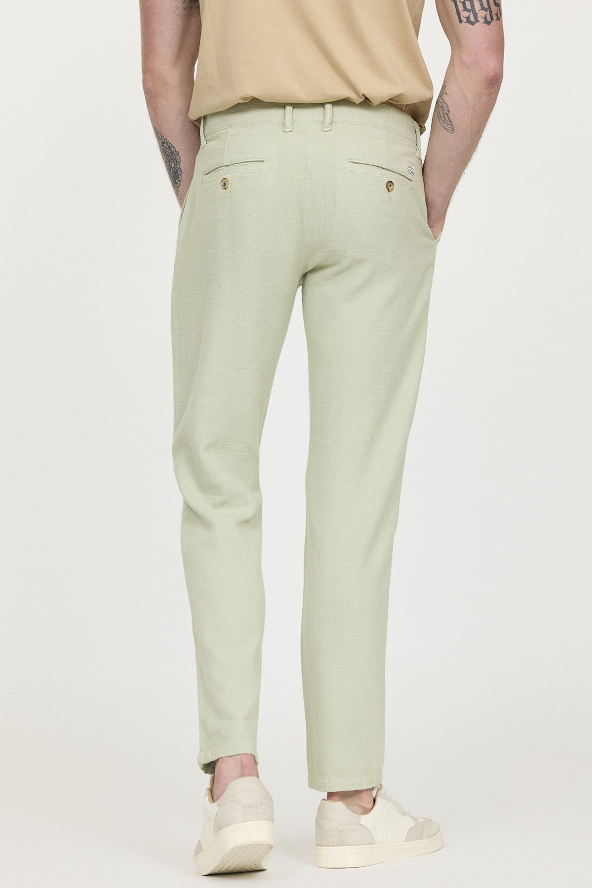 Pantalon GLANCE Green stoned