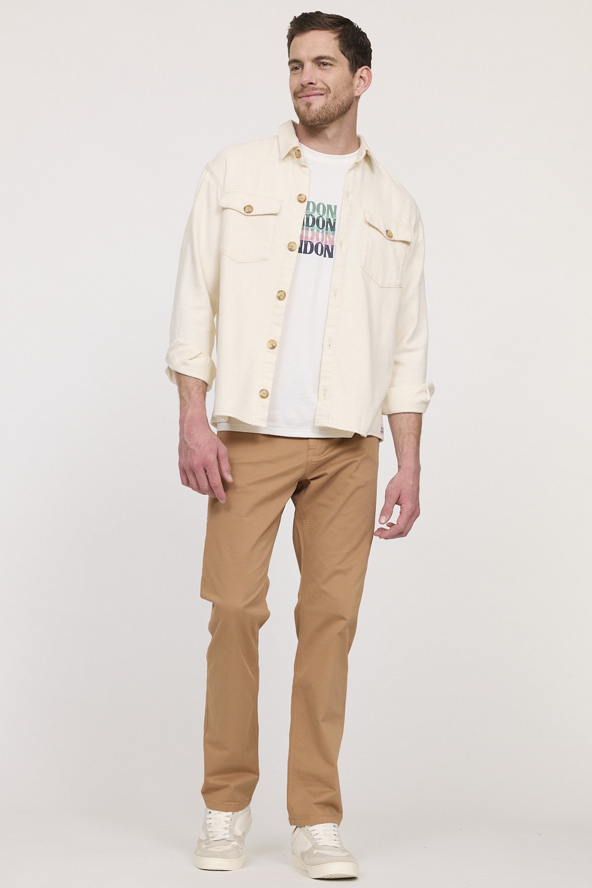 Pantalon GLANCE Ivoire