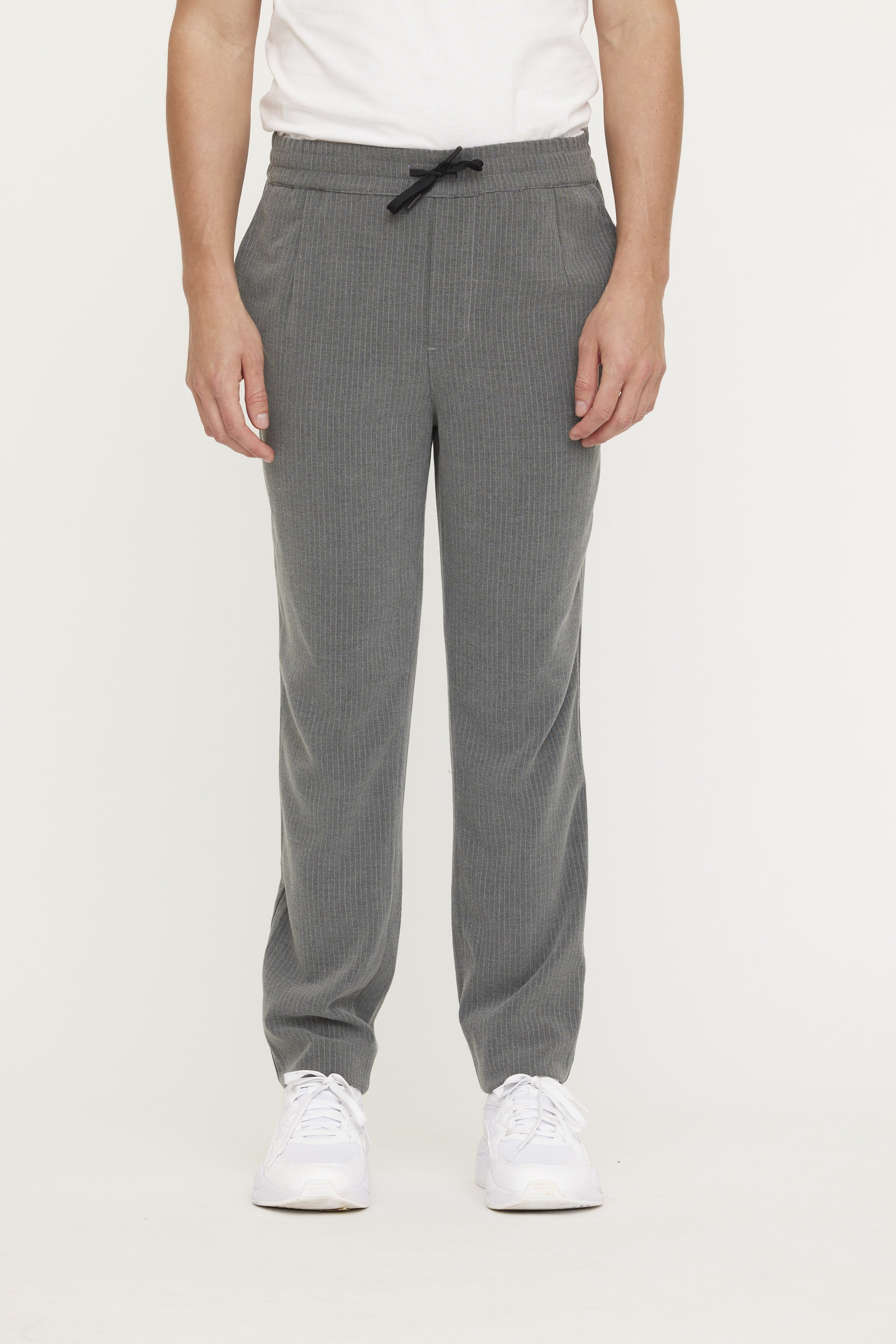 Pantalon GORGEOUS Métal gris