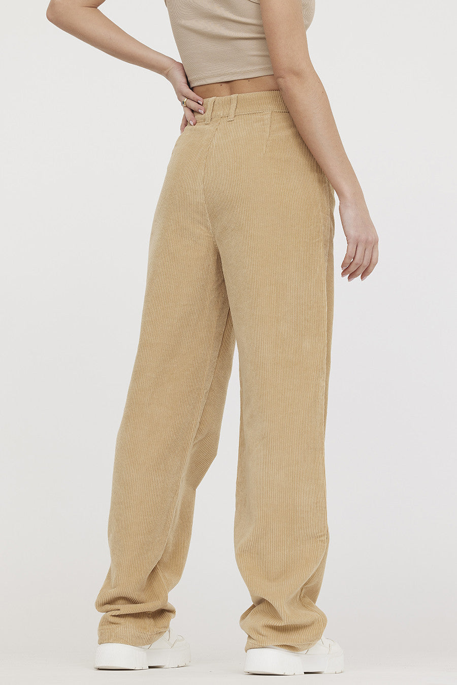 Pantalon JOLINA Argile Beige