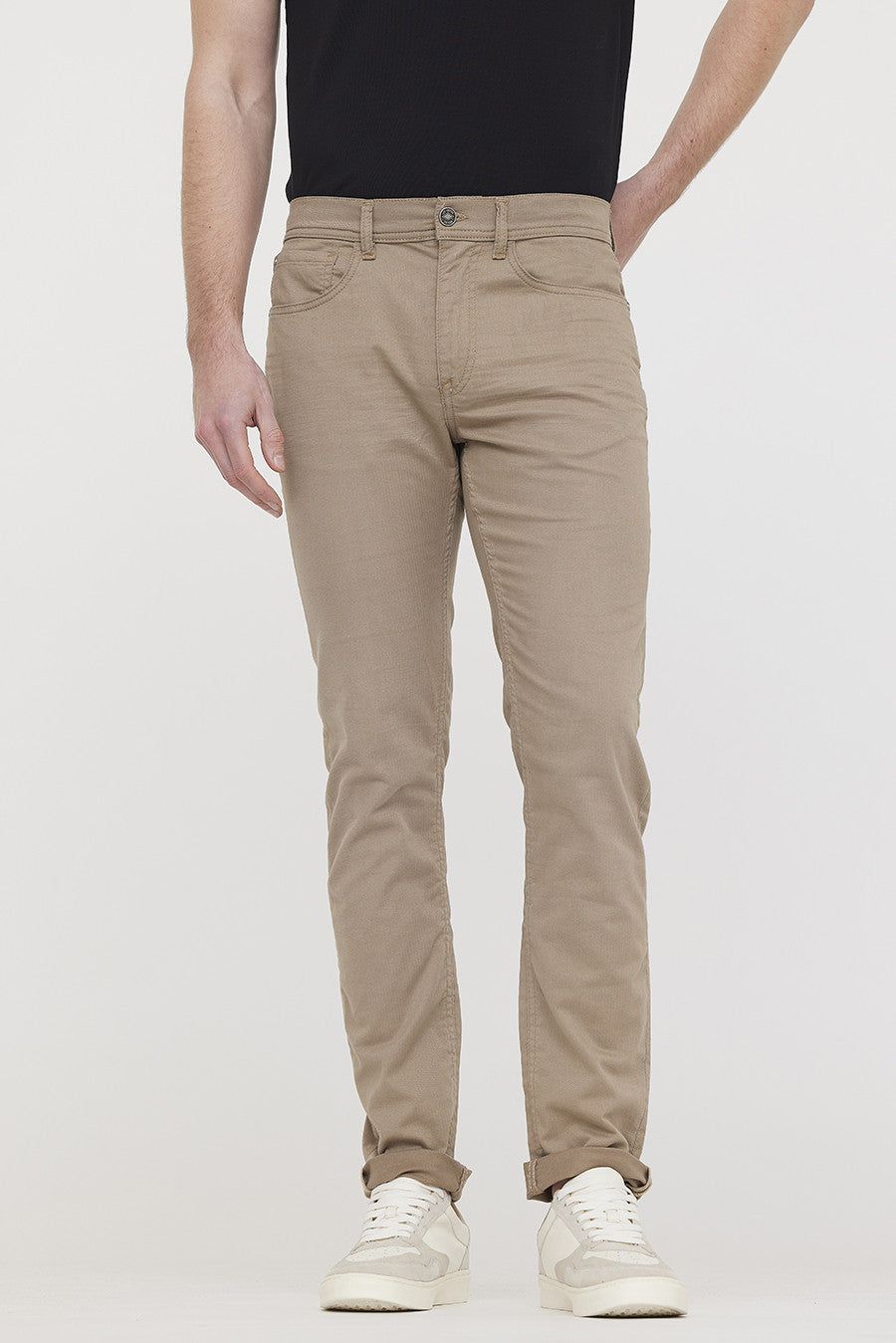 Pantalon LC122 Garment Dye Beige