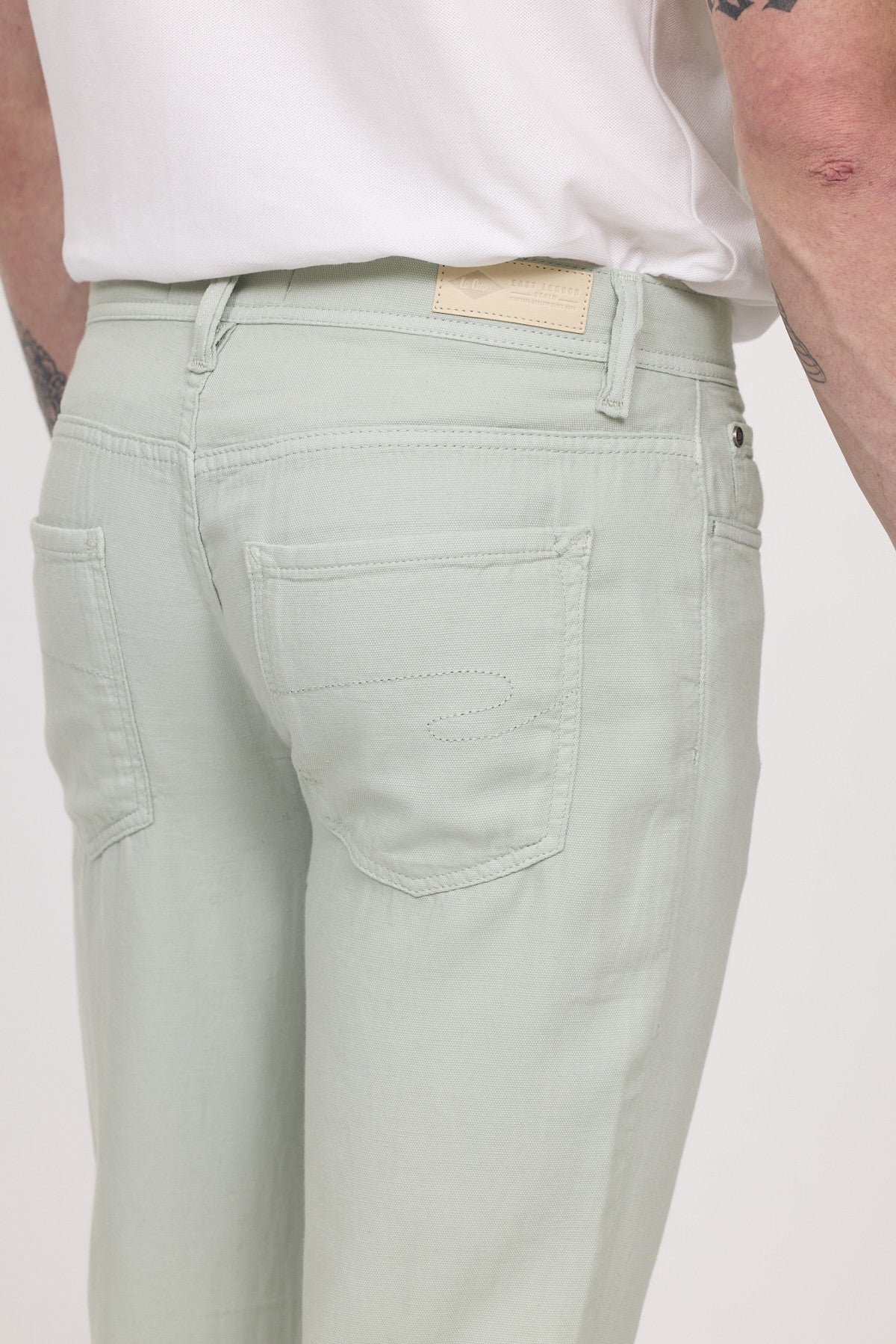 Pantalon LC122 Green stoned