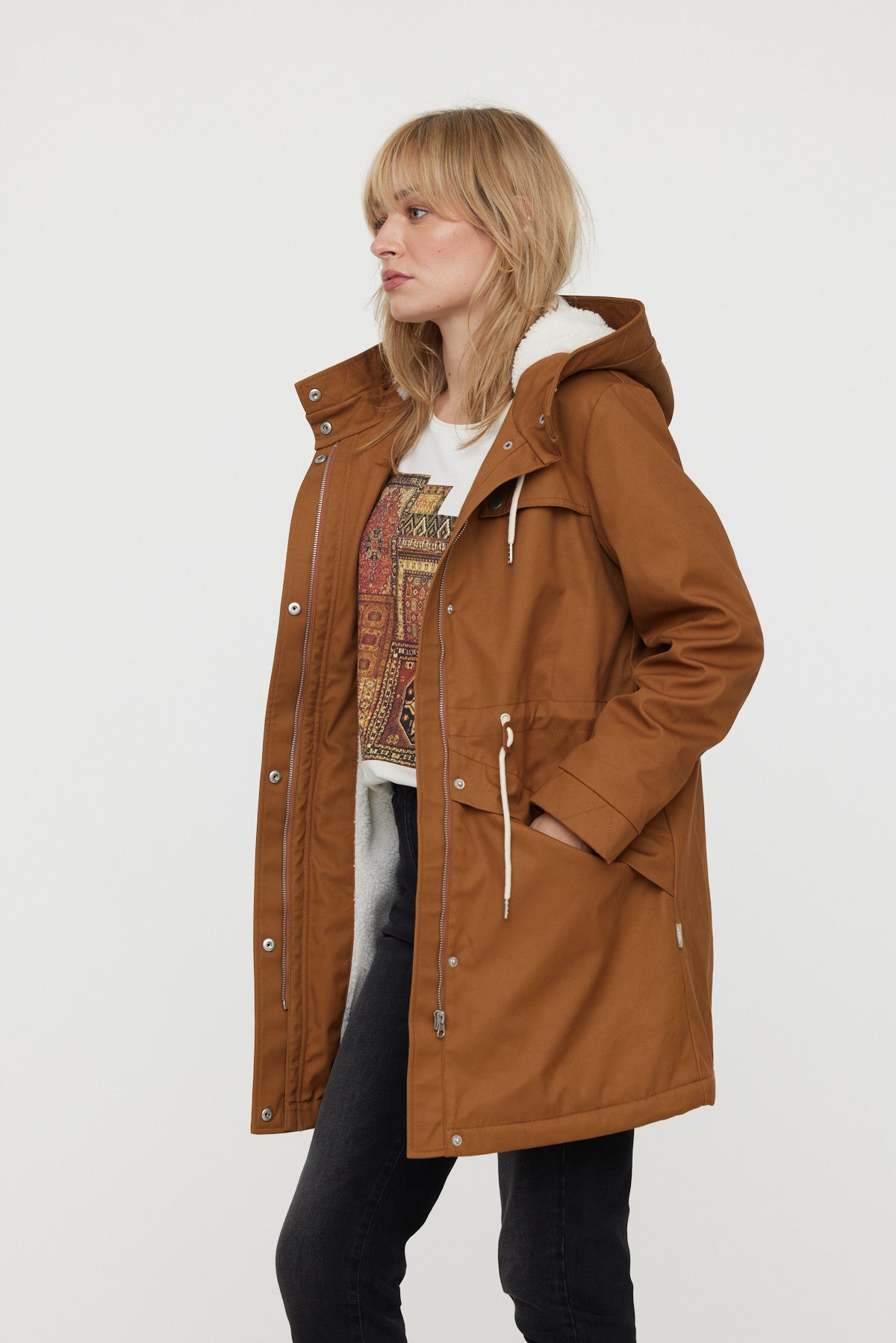 Parka Frica Camel