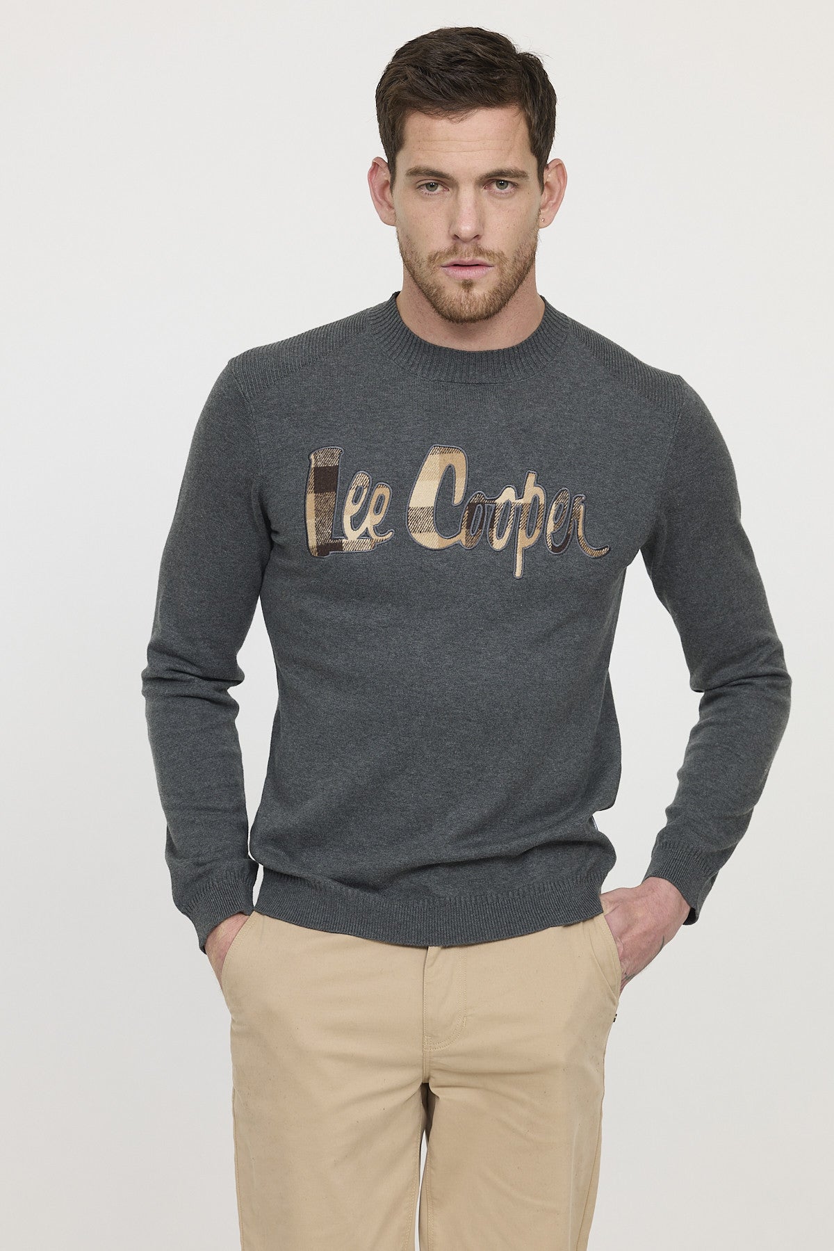 Pull CALIOS Gris chine