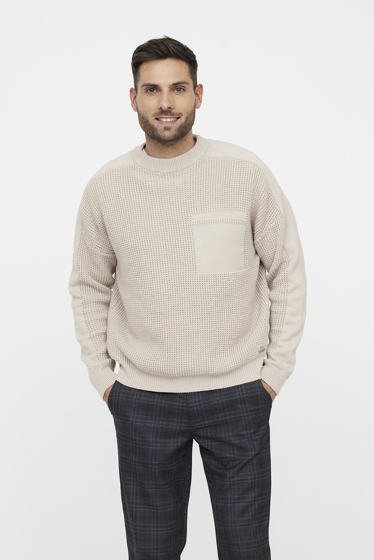 Pull CORALO Argile Beige