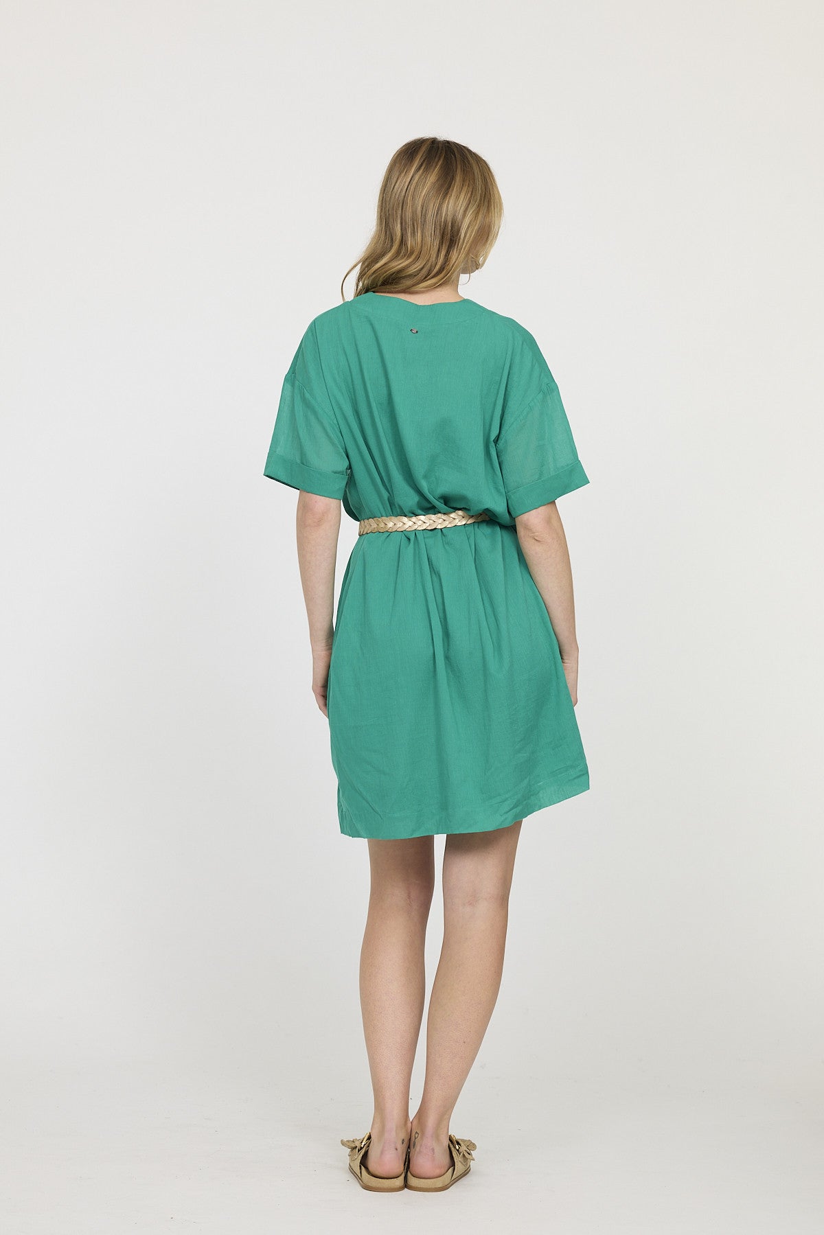 Robe LAGE Vert profond