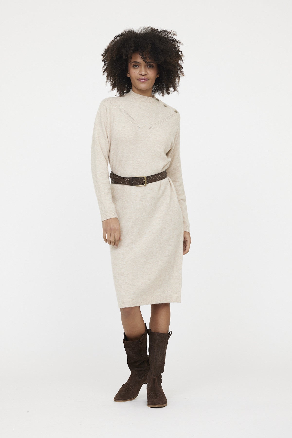 Robe LAMSA Argile Beige