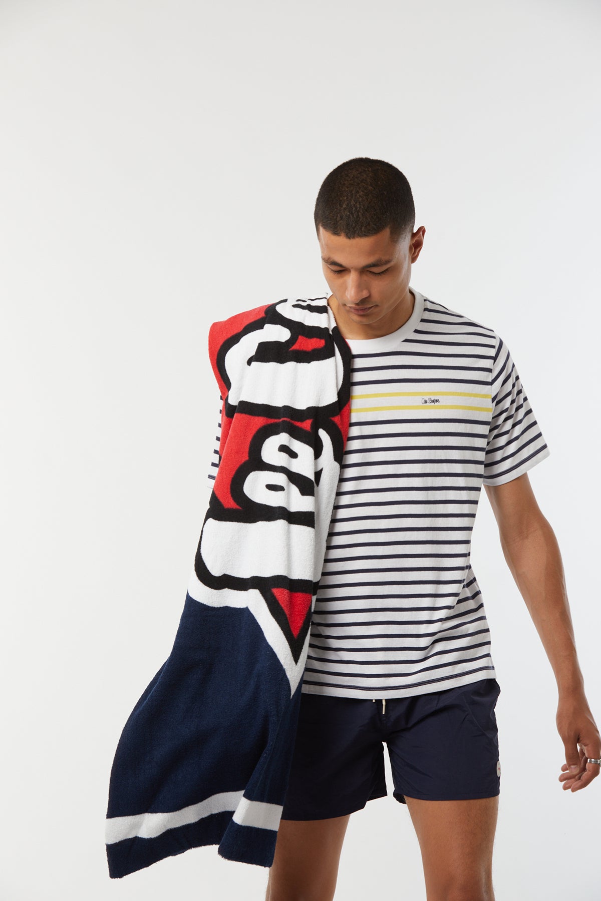 Serviette de plage ILE Encre