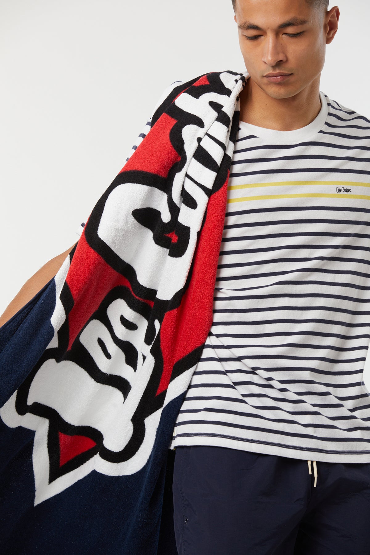 Serviette de plage ILE Encre