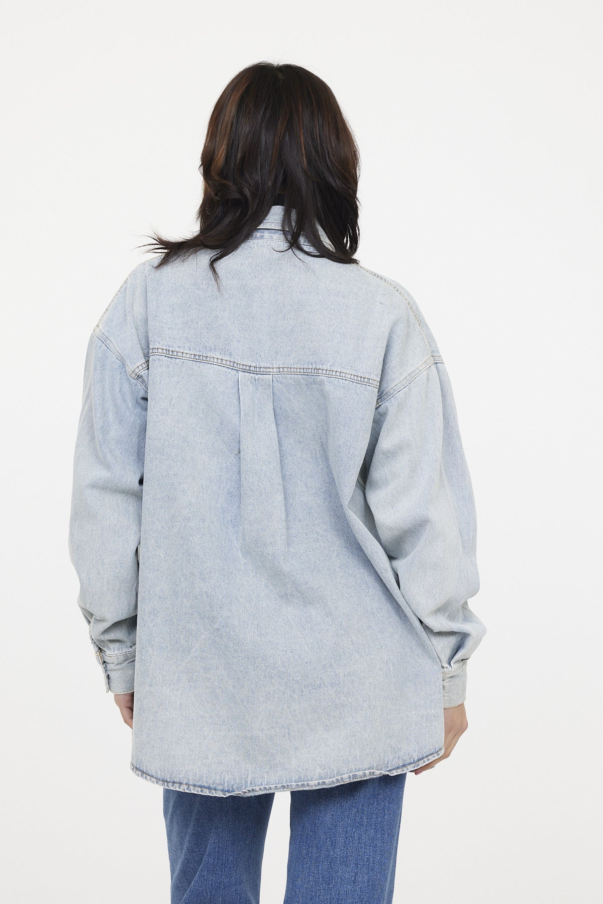 Surchemise DELPHINA Blue Bleached