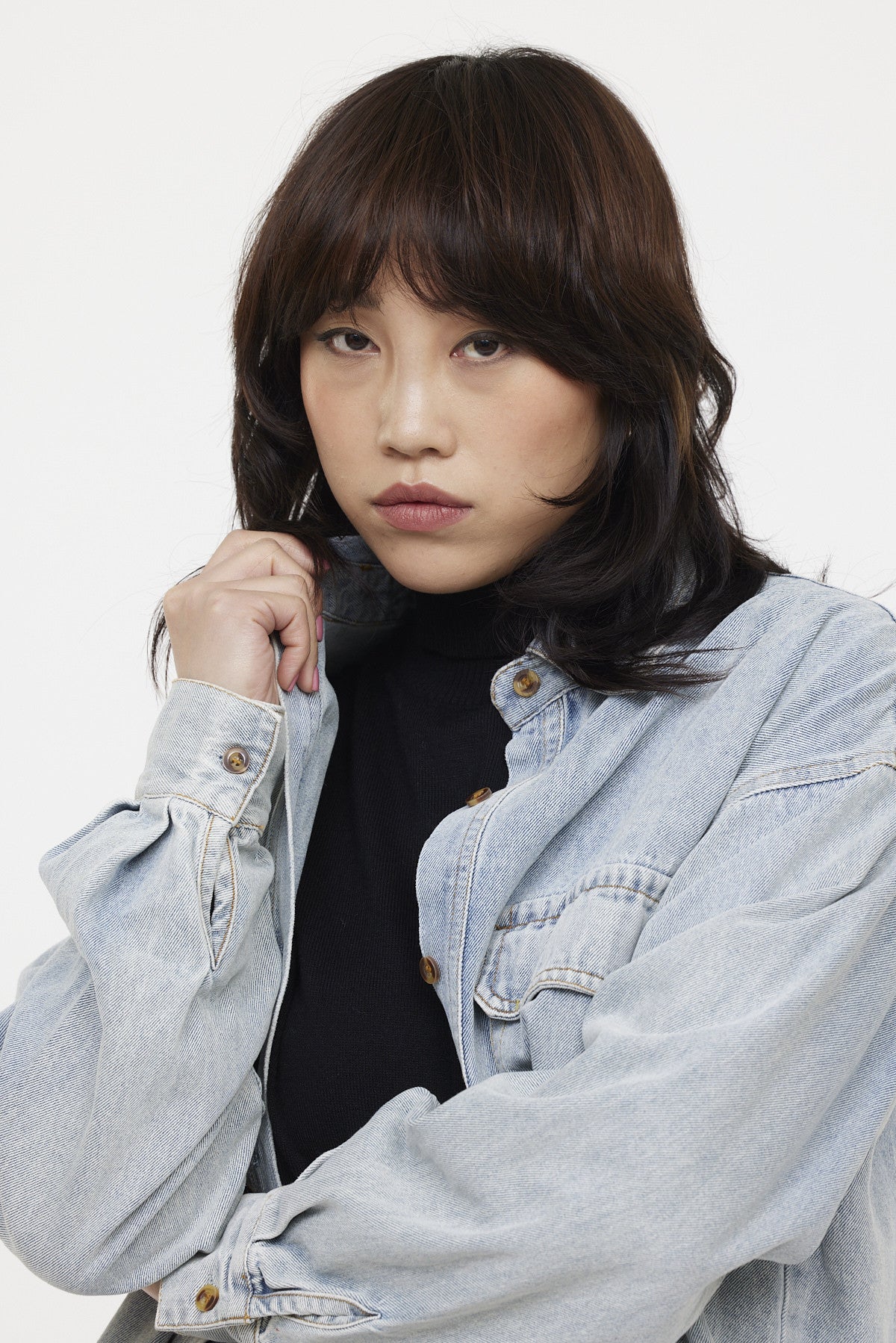 Surchemise DELPHINA Blue Bleached