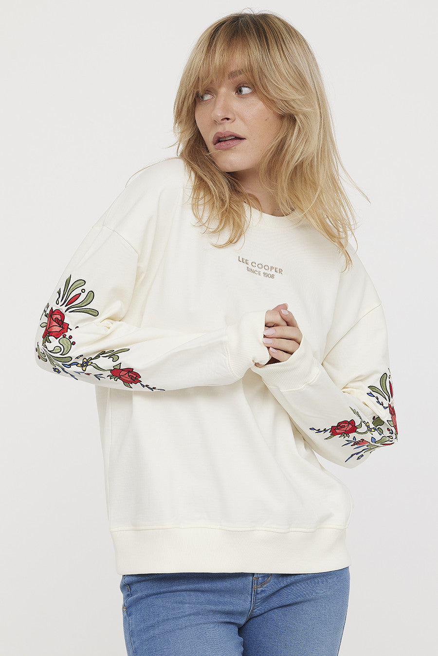 Sweatshirt ELIDA Ivory