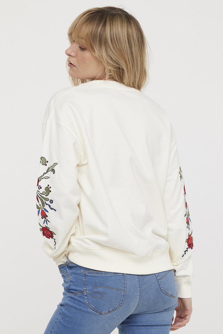 Sweatshirt ELIDA Ivory