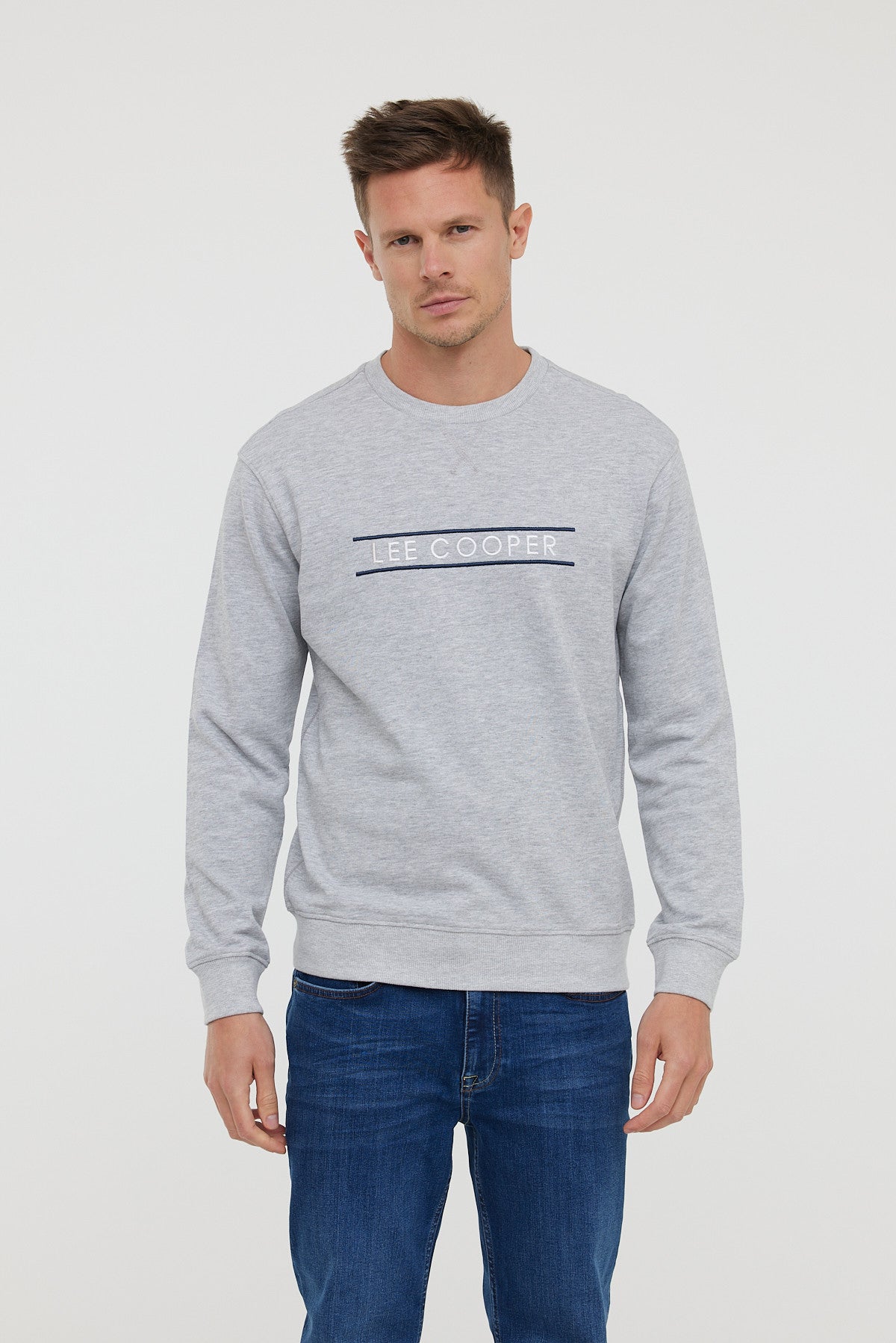 Sweatshirt ERRA Gris chiné