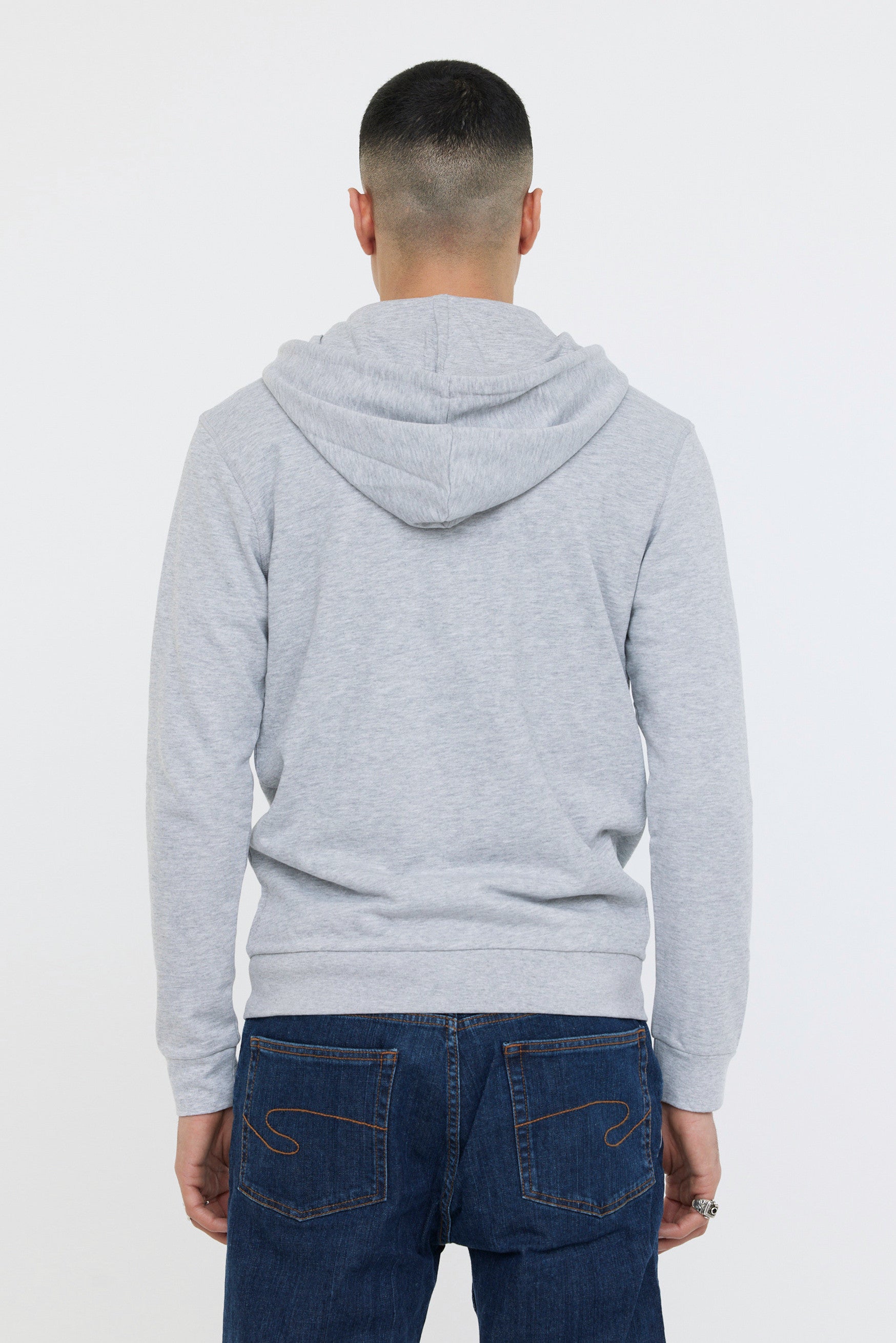 Sweatshirt ETIENNE Gris chiné