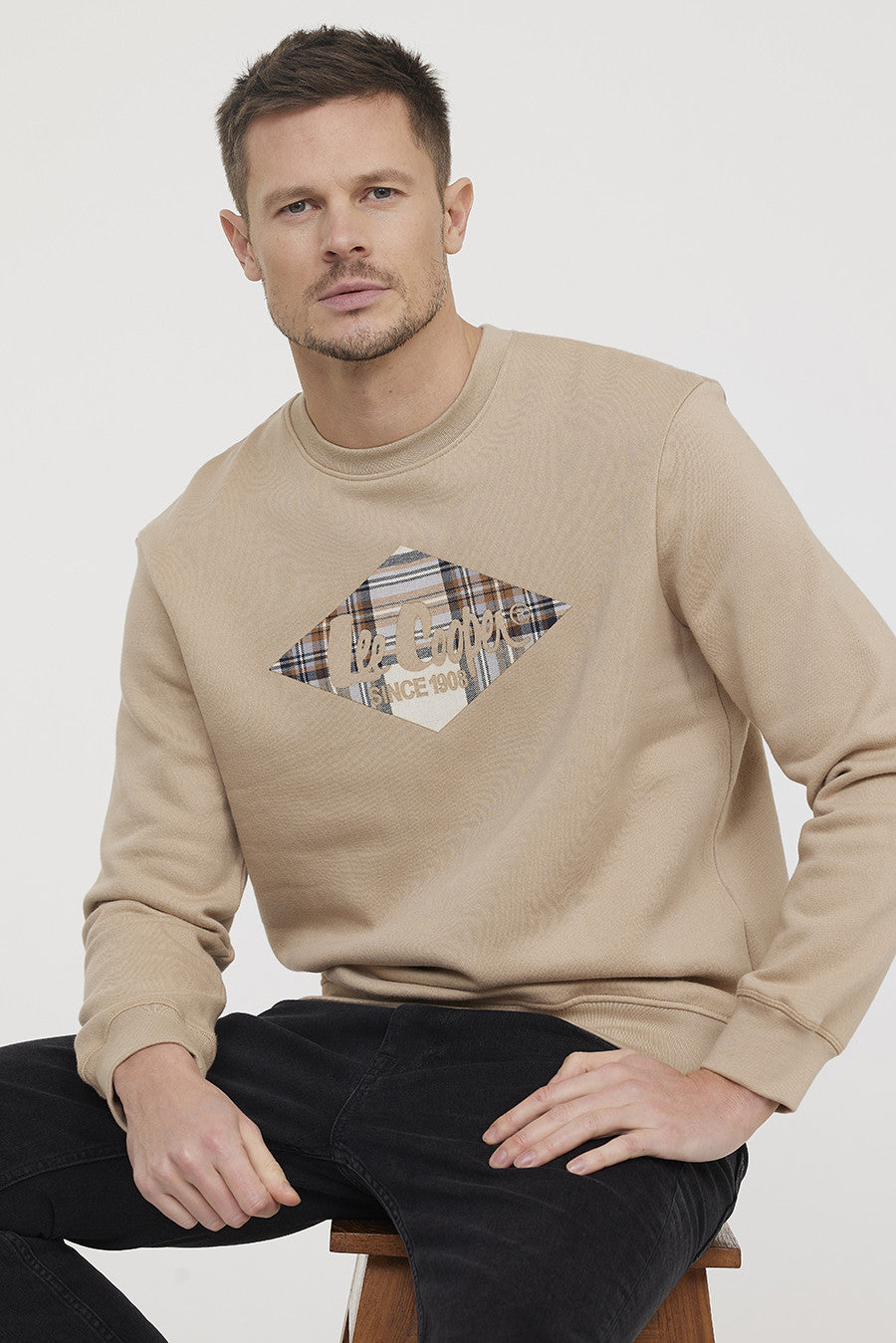 Sweatshirt ETILO Argile Beige