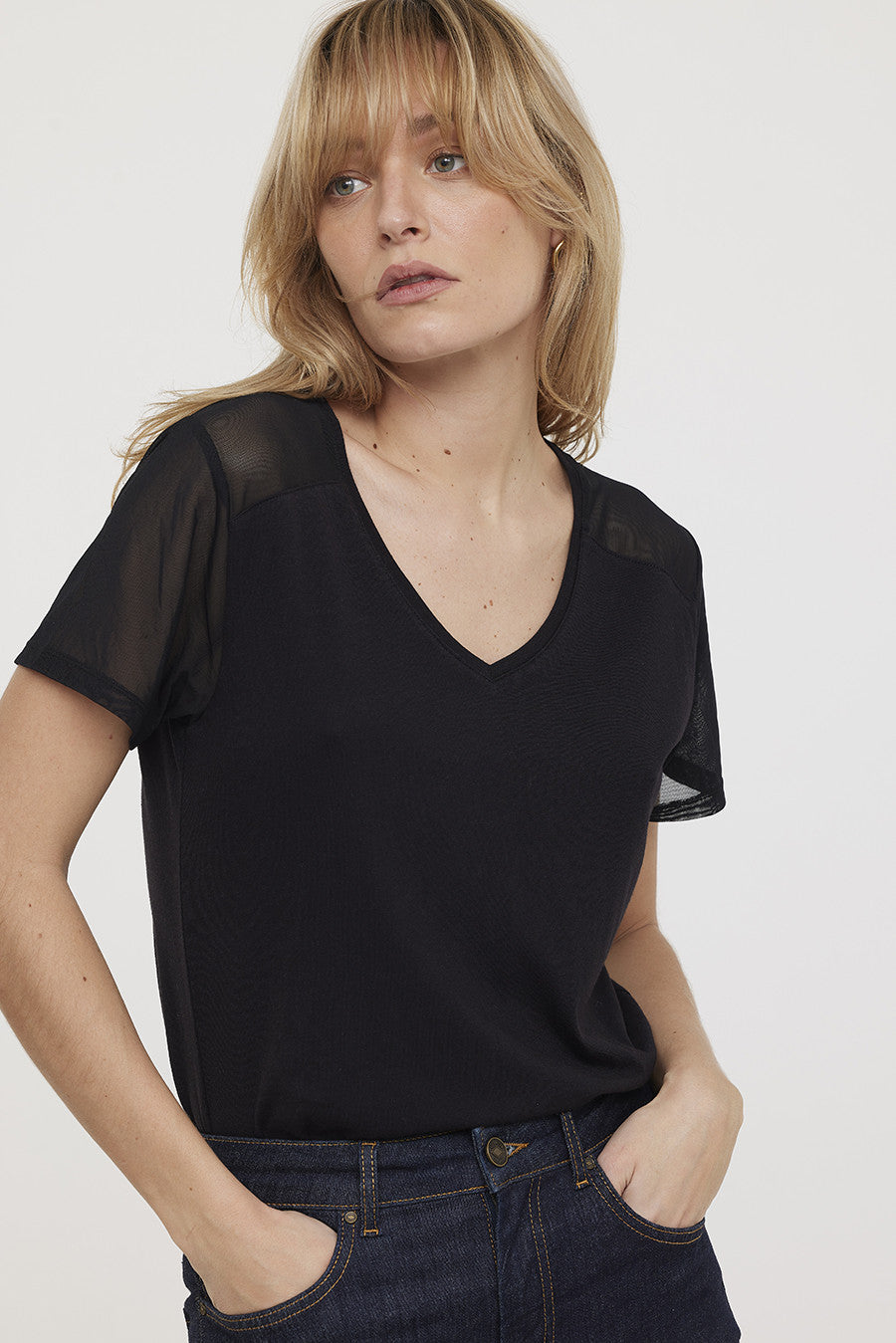 T-shirt ACELIA Black