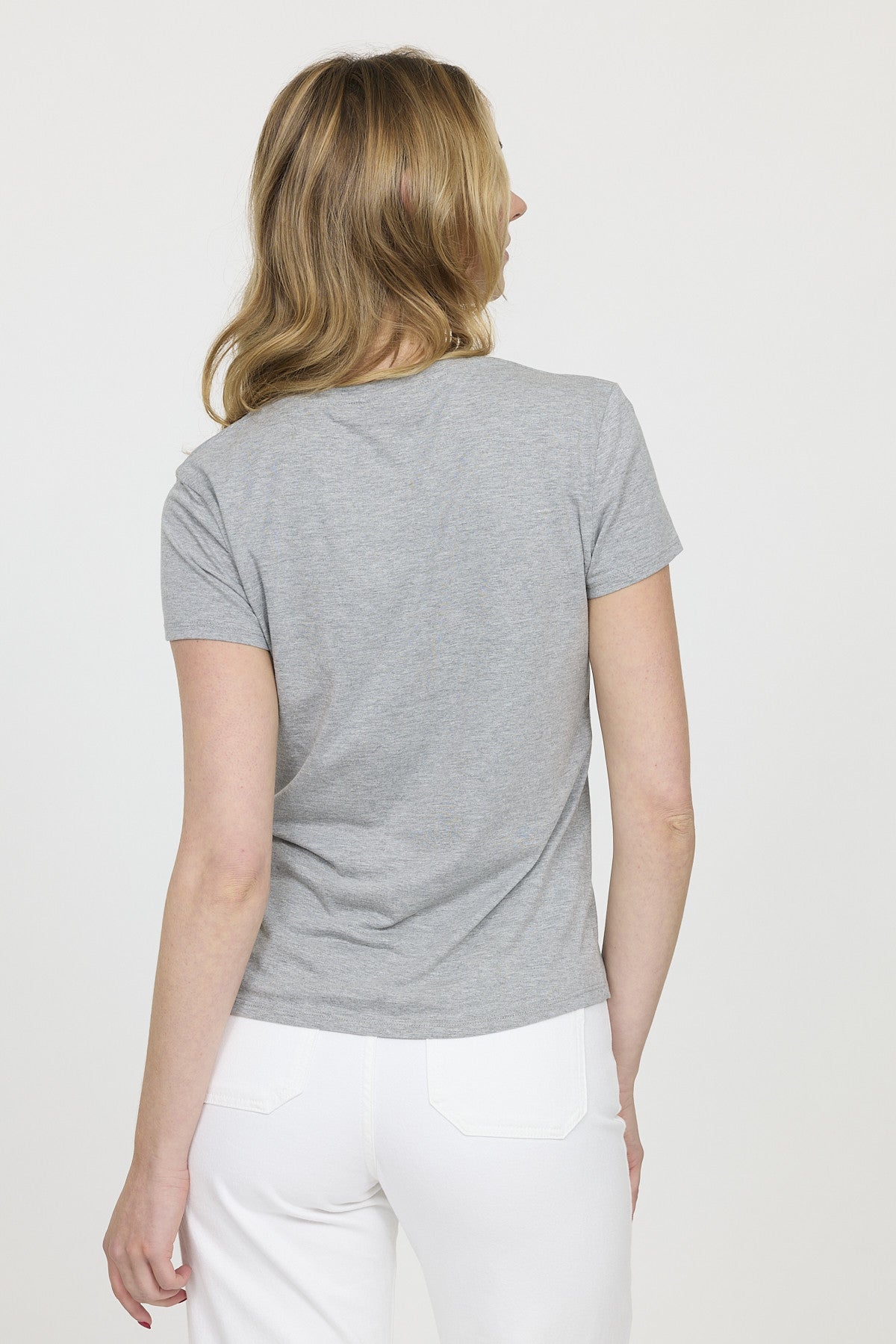 T-shirt AMITA Gris chiné