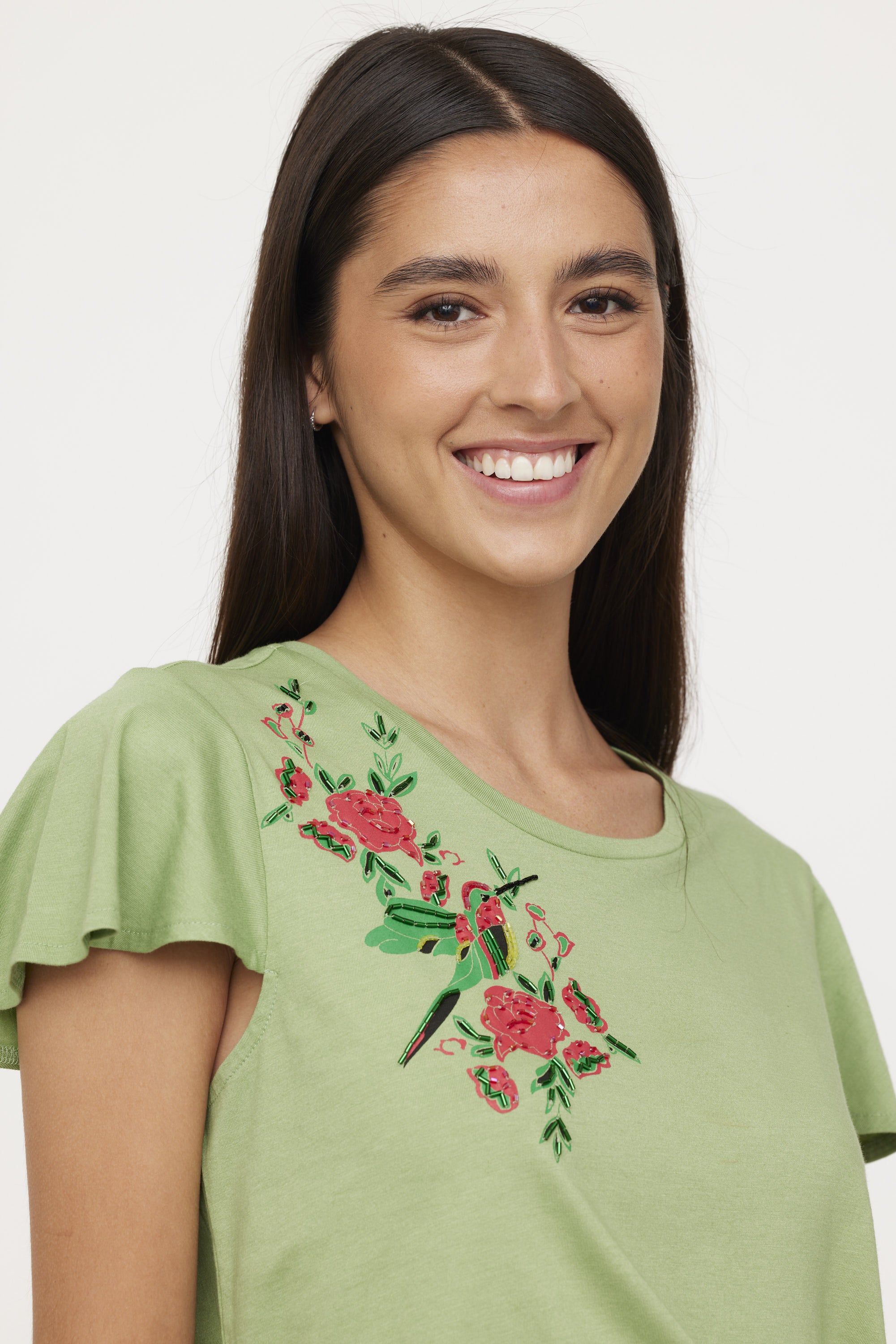 T-shirt ANARA Matcha